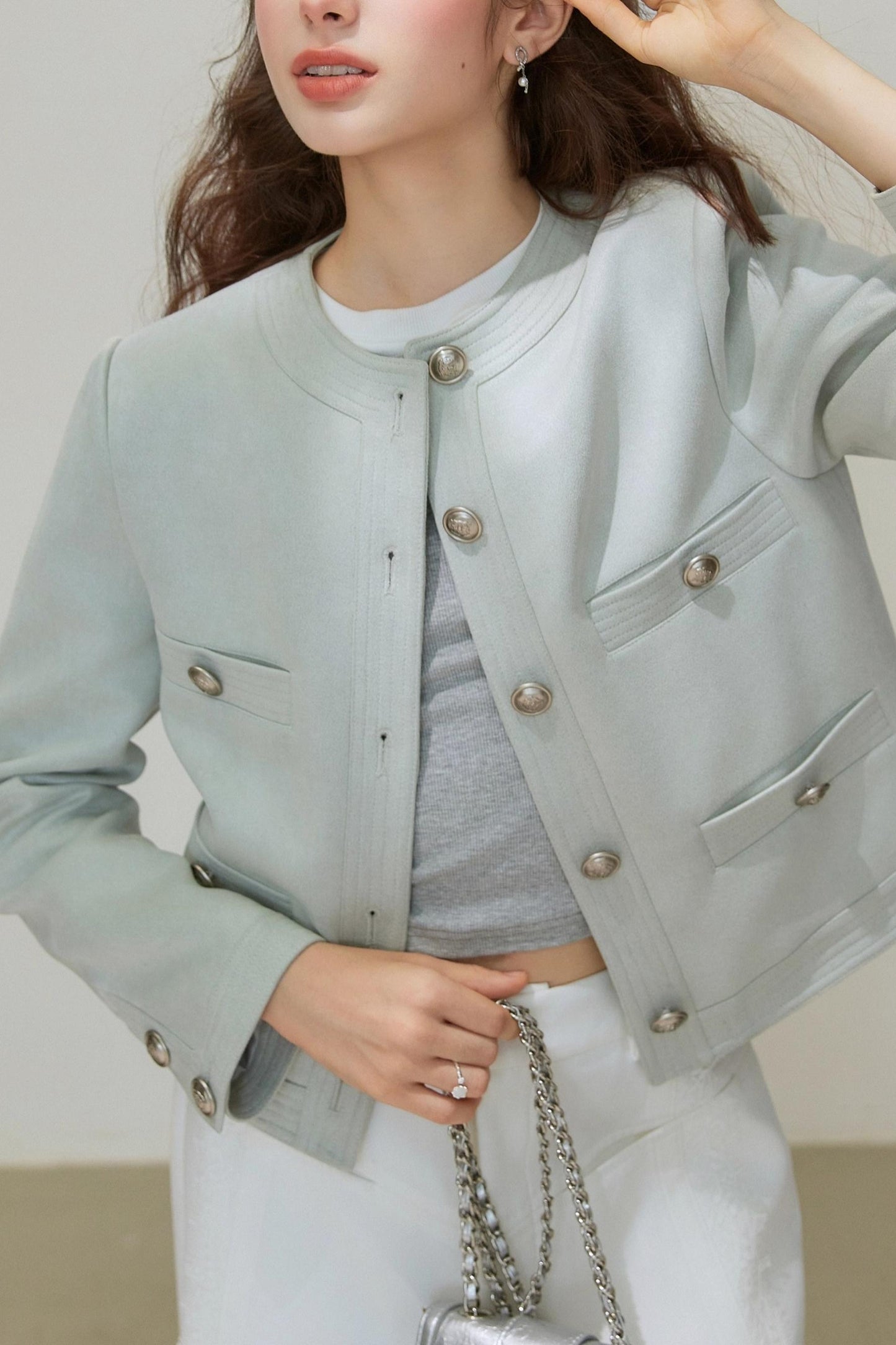 Autumn Suede Short Jacket