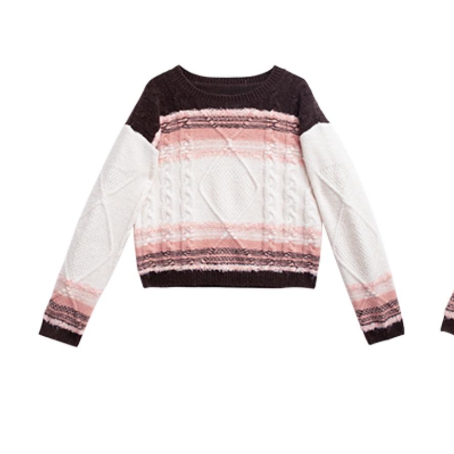 Sunset Gradient Knit Top & Skirt Set