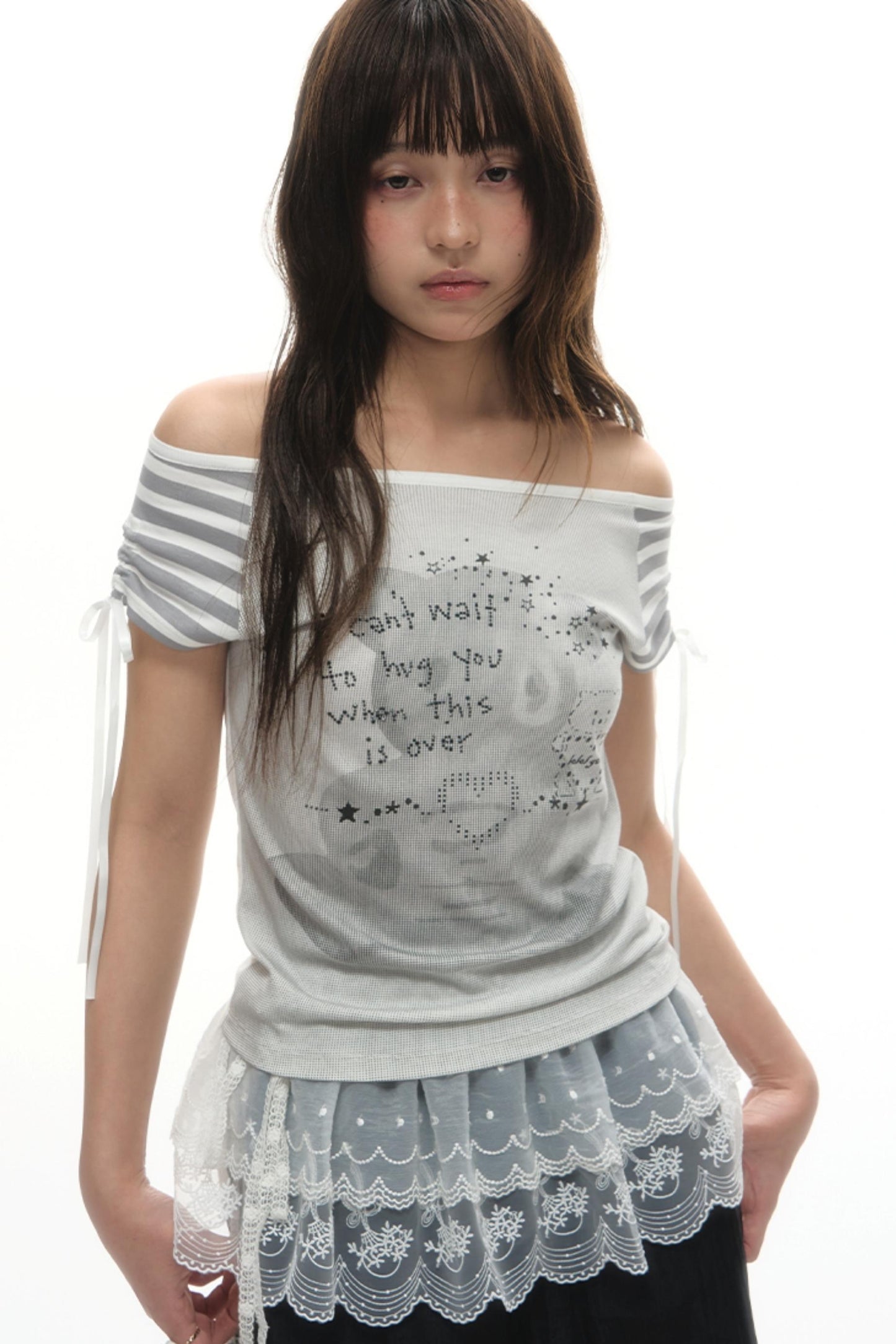 Wide-Leg Lace Summer Sweatpants