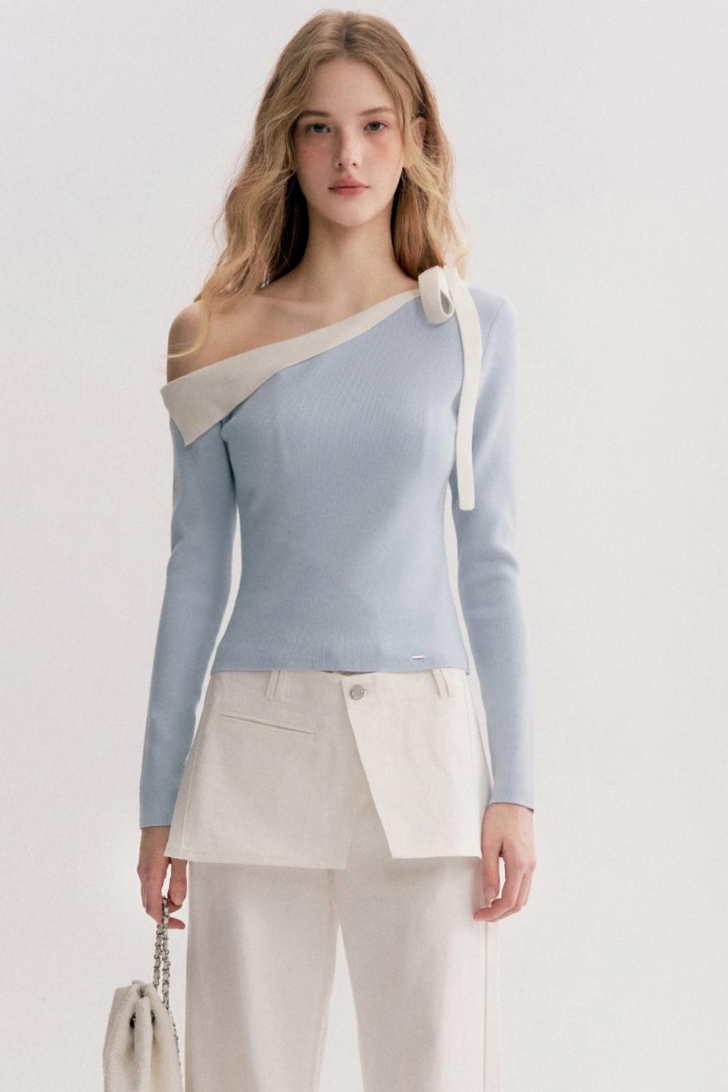 Lazy Casual Denim Skirt Pants