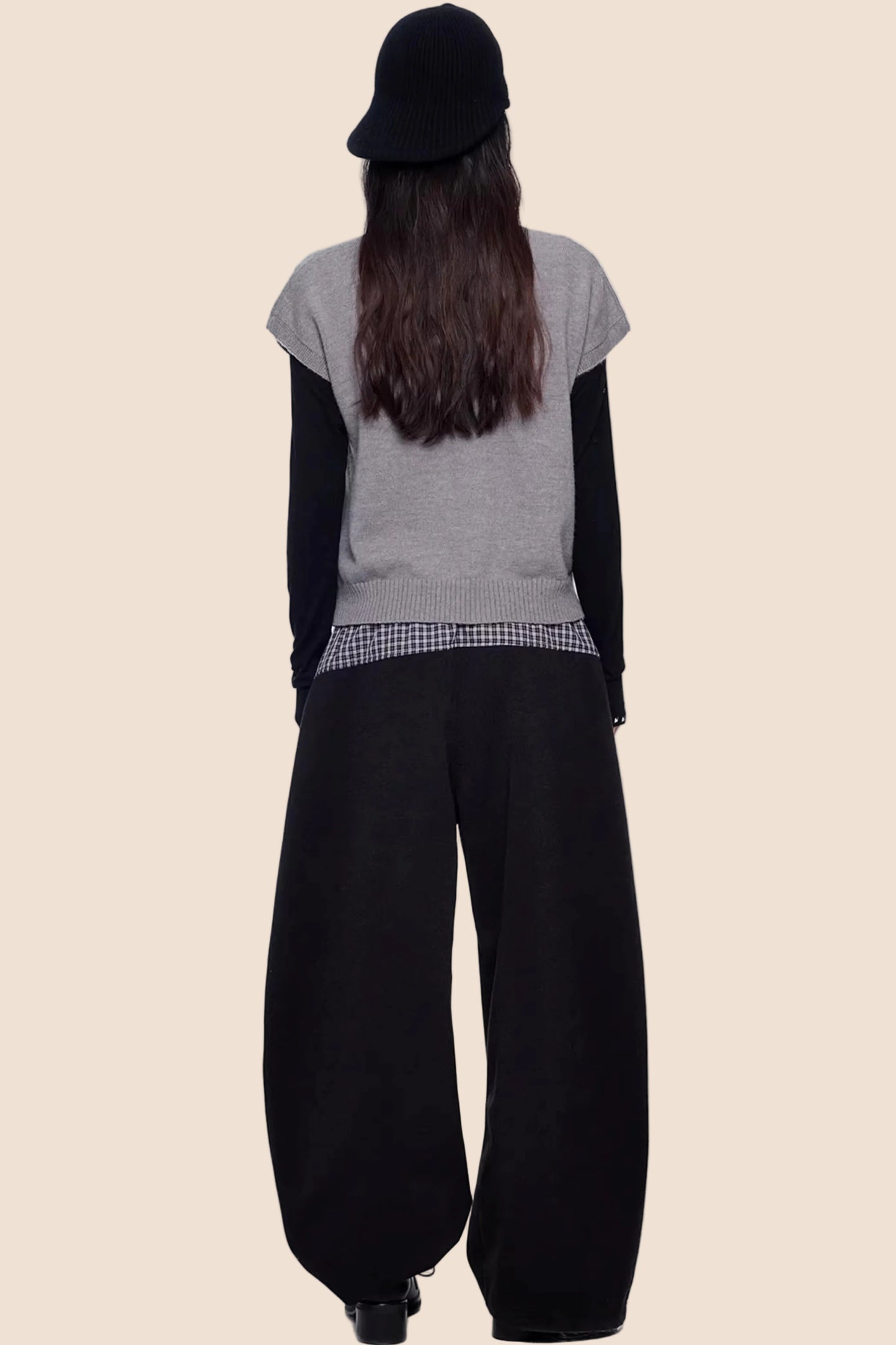 Hochintelligente Wollstrickjacke