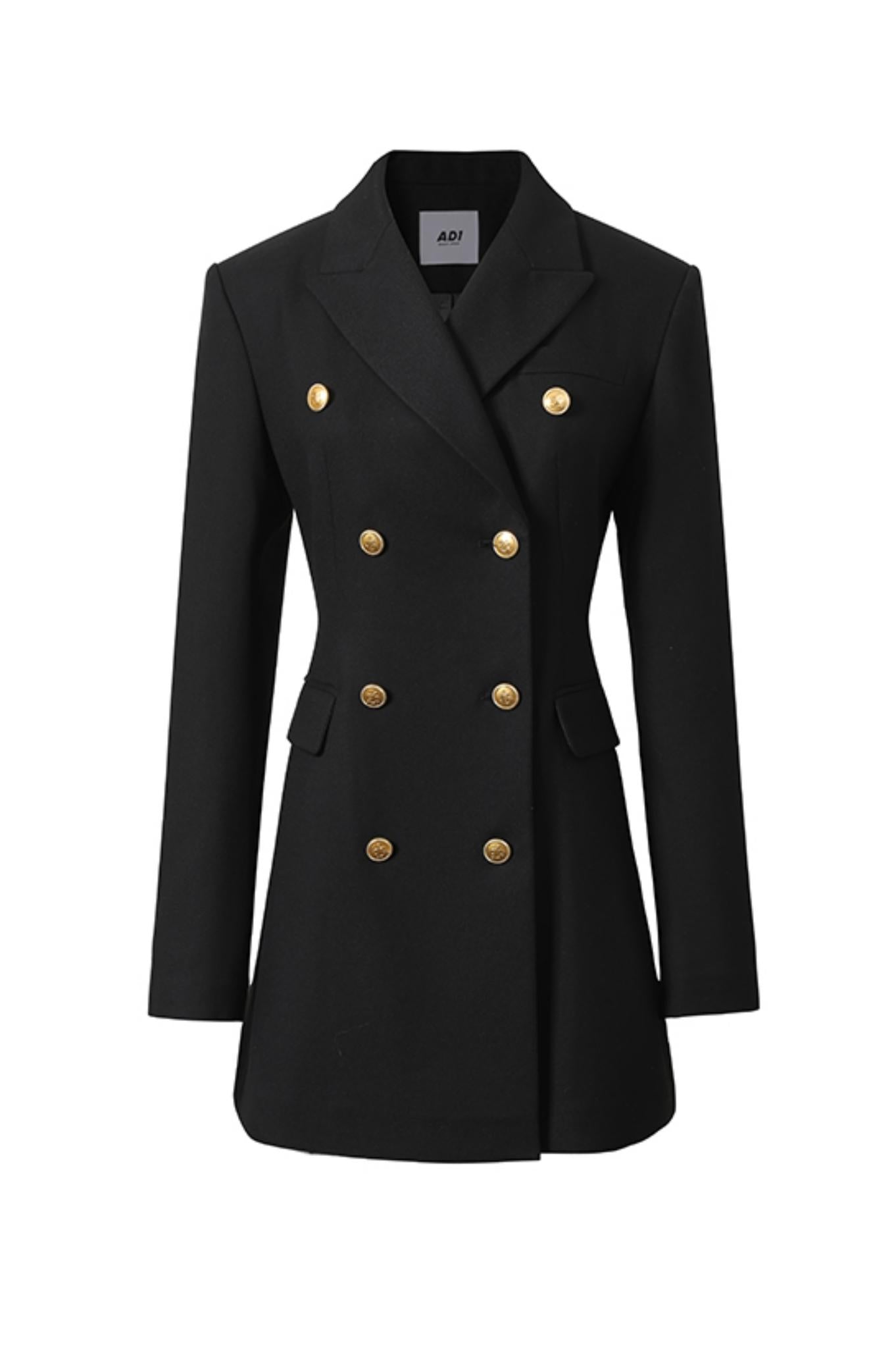 Robe blazer A-Line ajustée