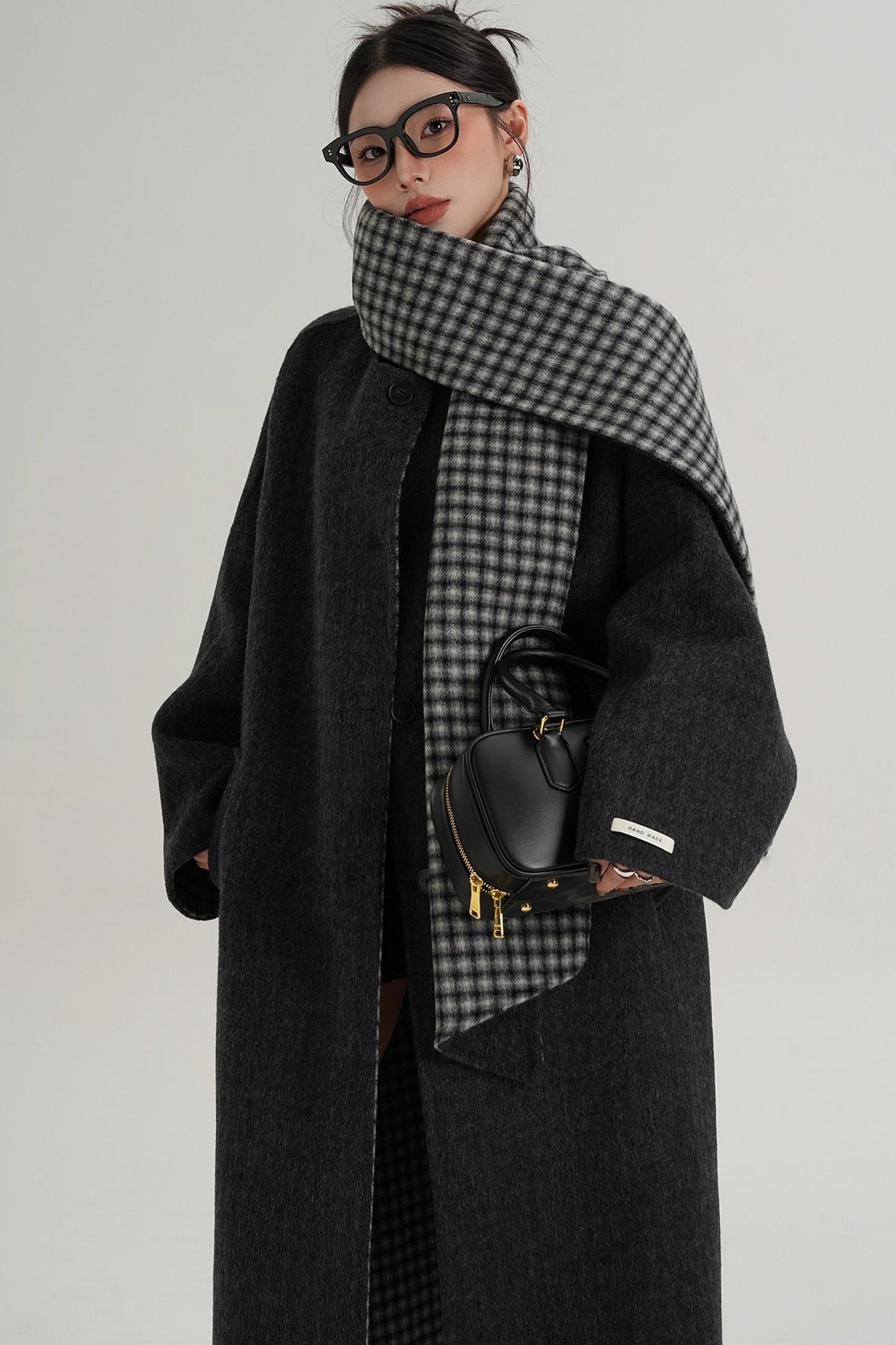 Classic Wool Tweed Coat