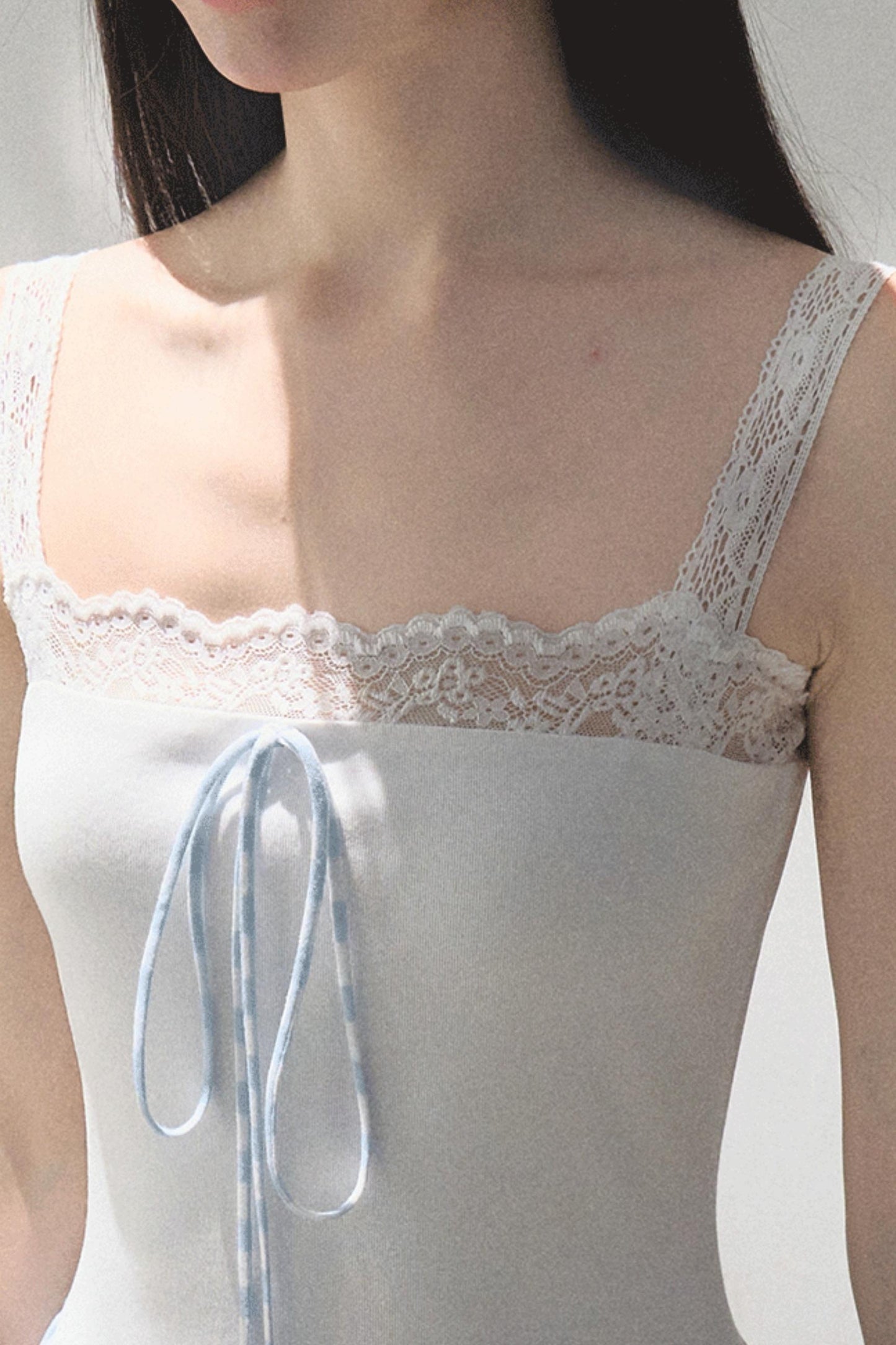 Slim Halter Tencel Hemp Dress