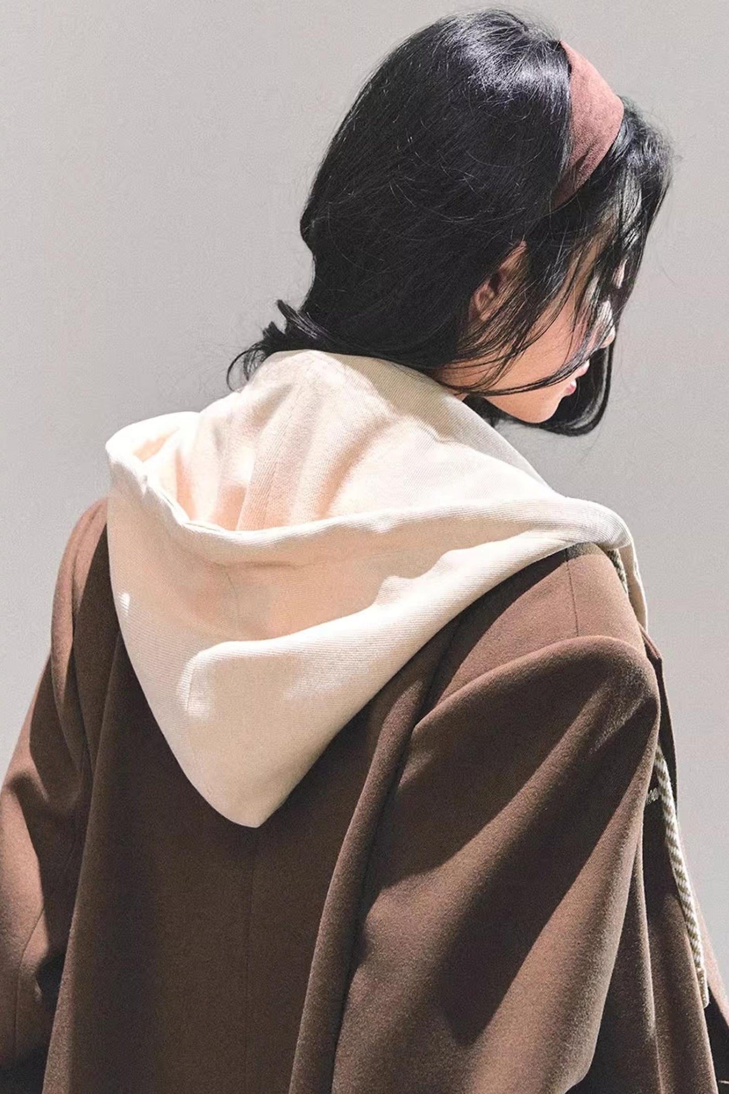 Minimalist Hooded Blazer