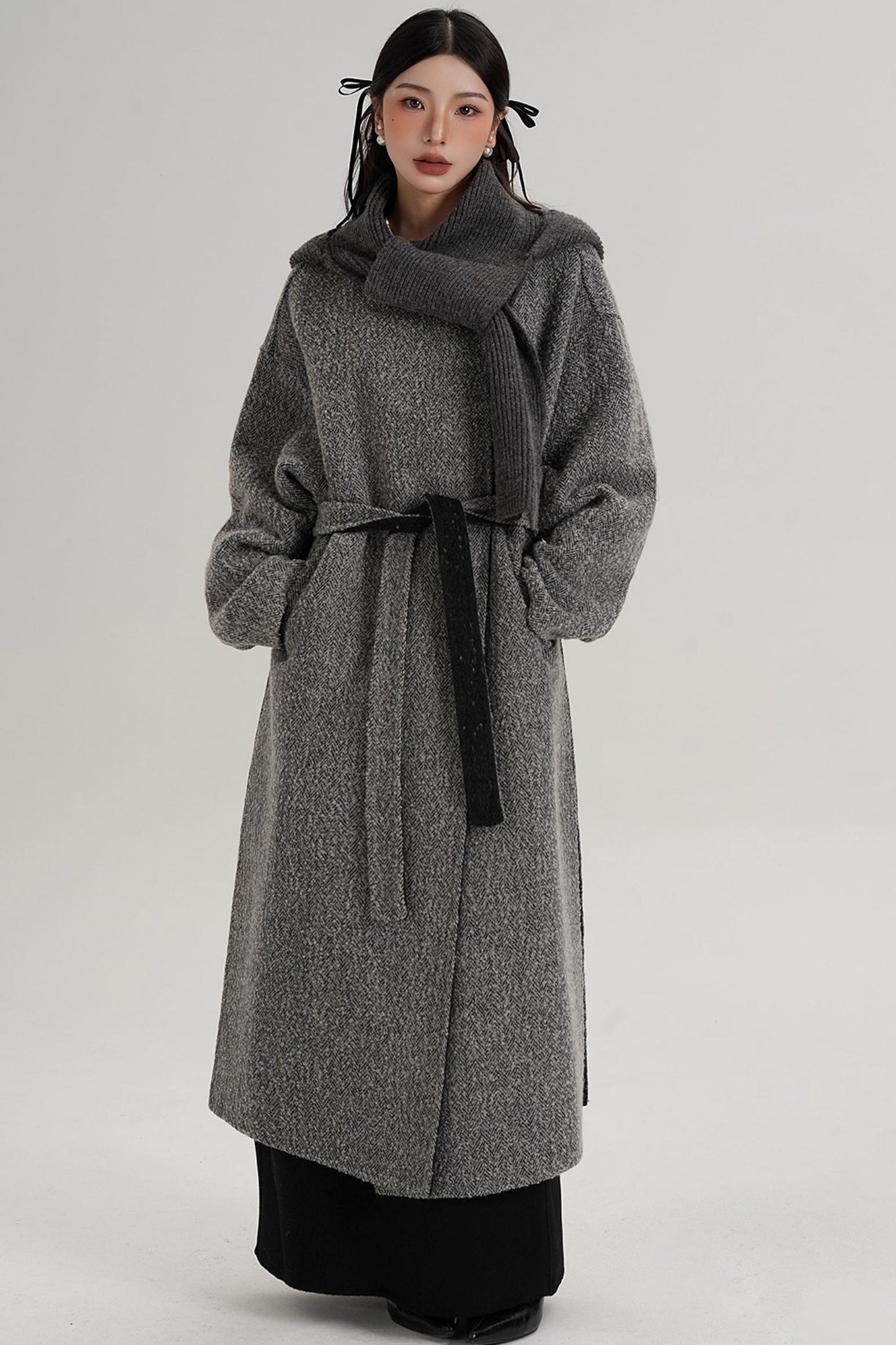 Elegant Wool Pencil Skirt