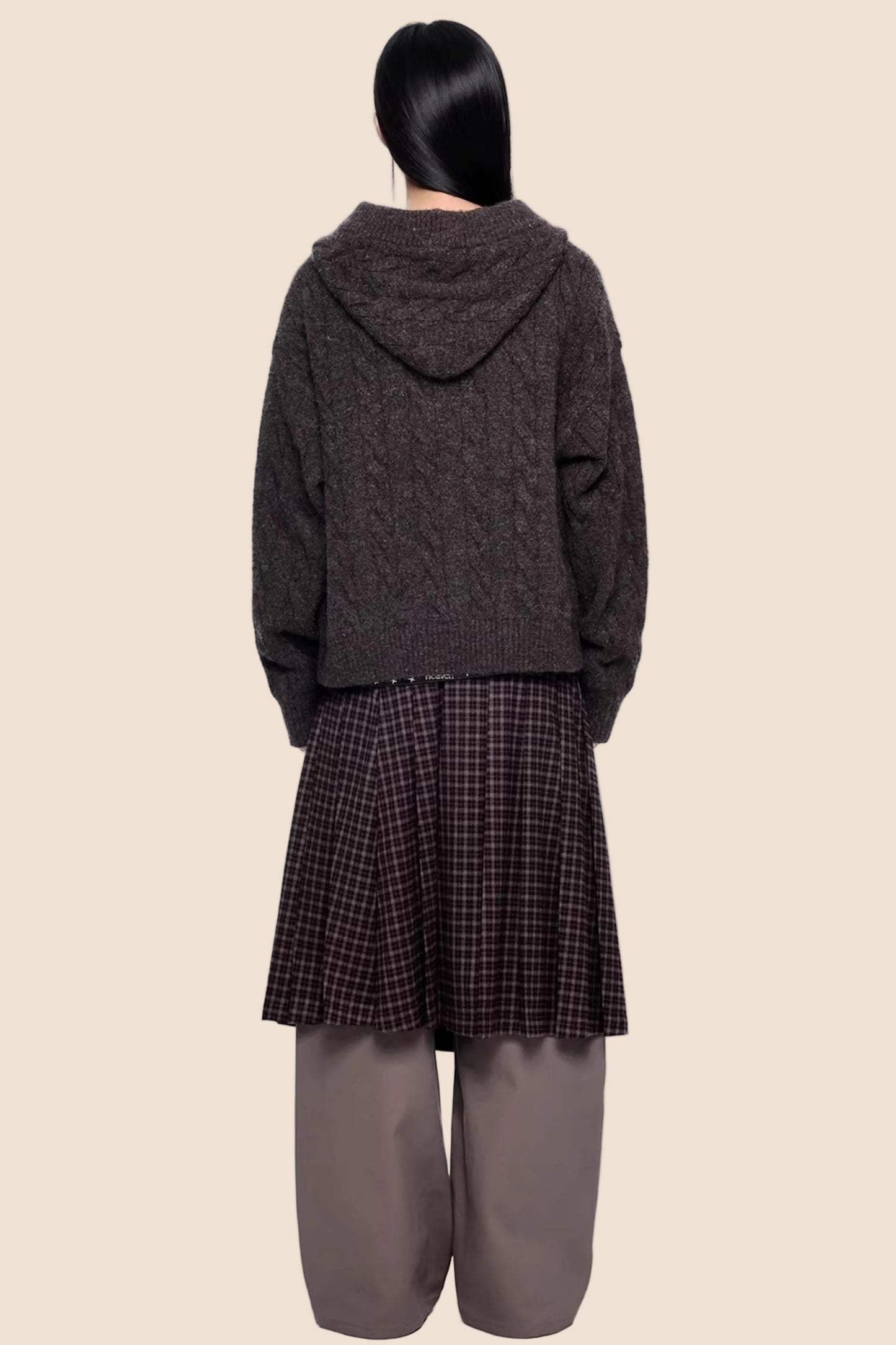 Twisted Embroidered Knit Jacket