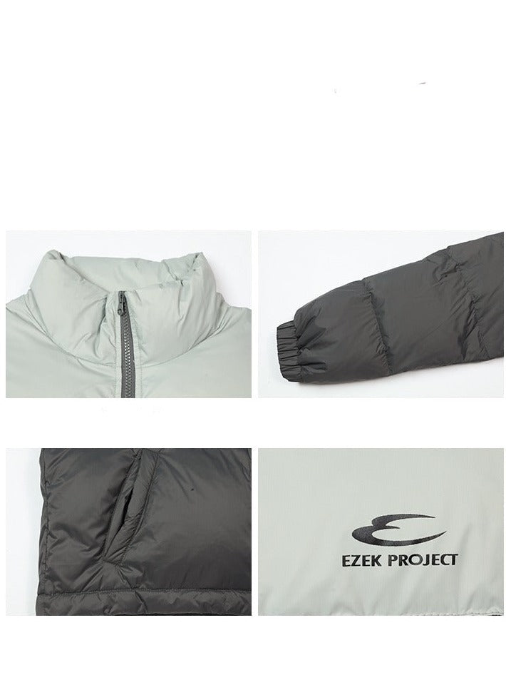 Doudoune ample à manches longues