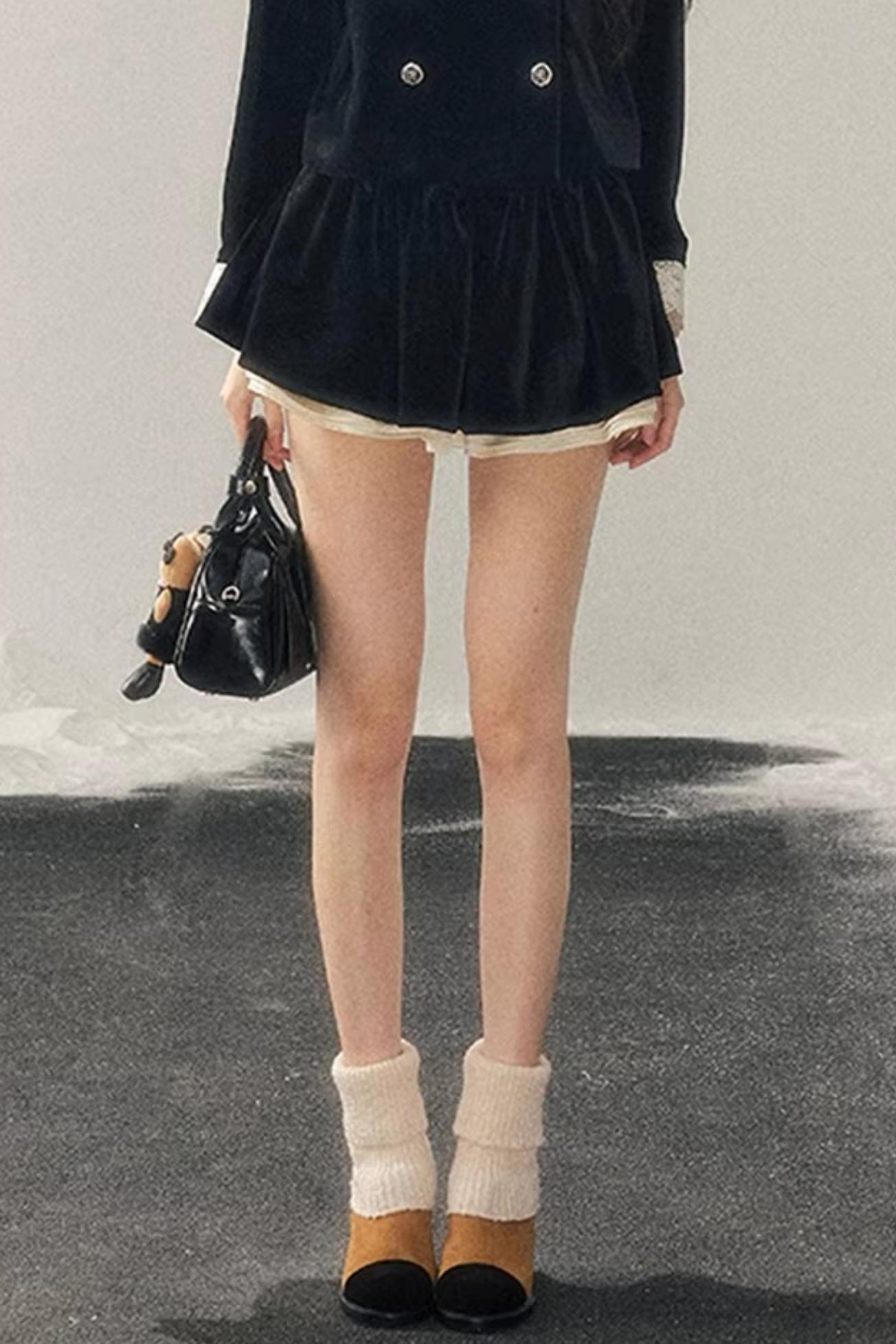 Twilight Lace Velvet Suit Set-Up