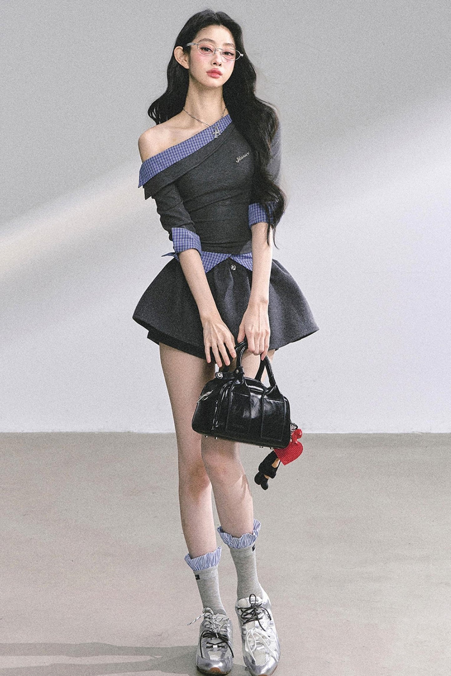 Gray Tone Striped T-Shirt