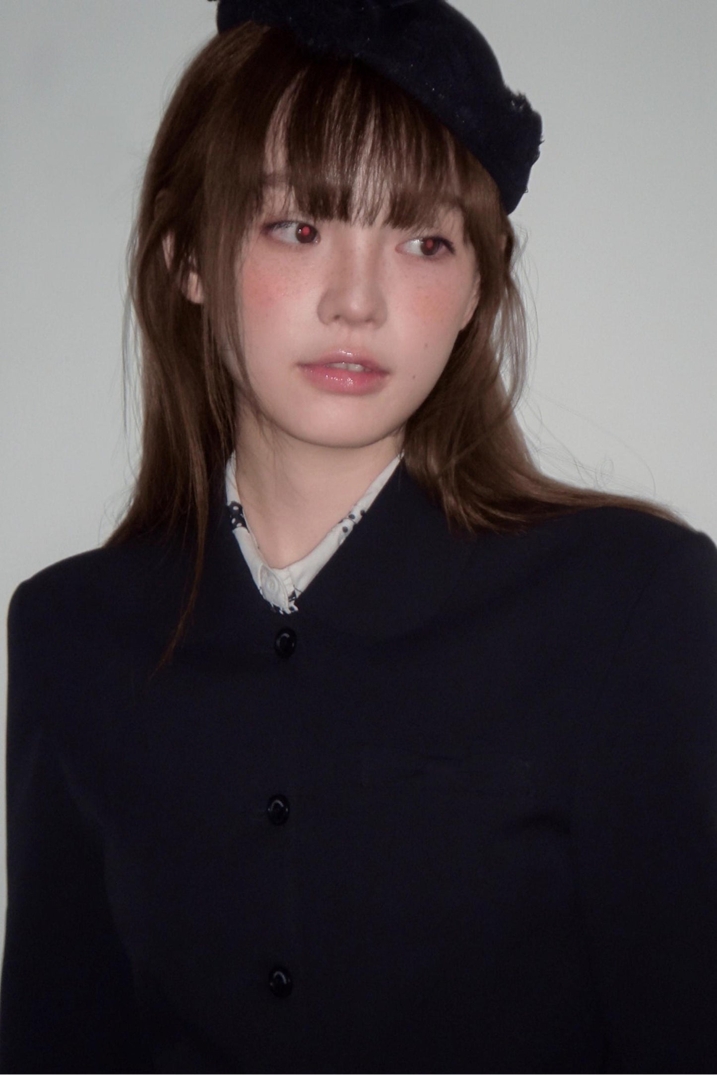 Japanese Girl Pleated Jacket Set-Up