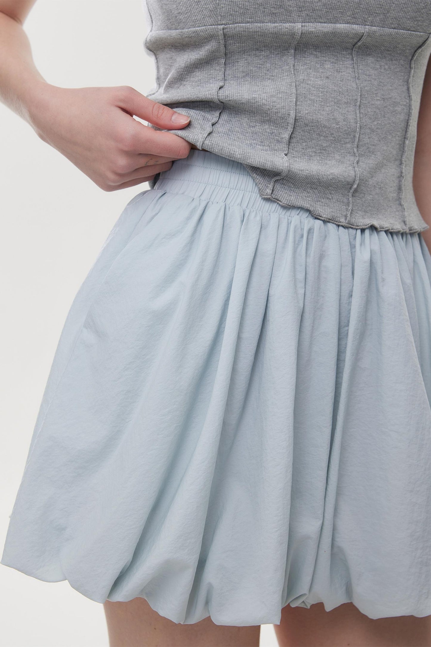 Elegant Fluff A-Line Skirt