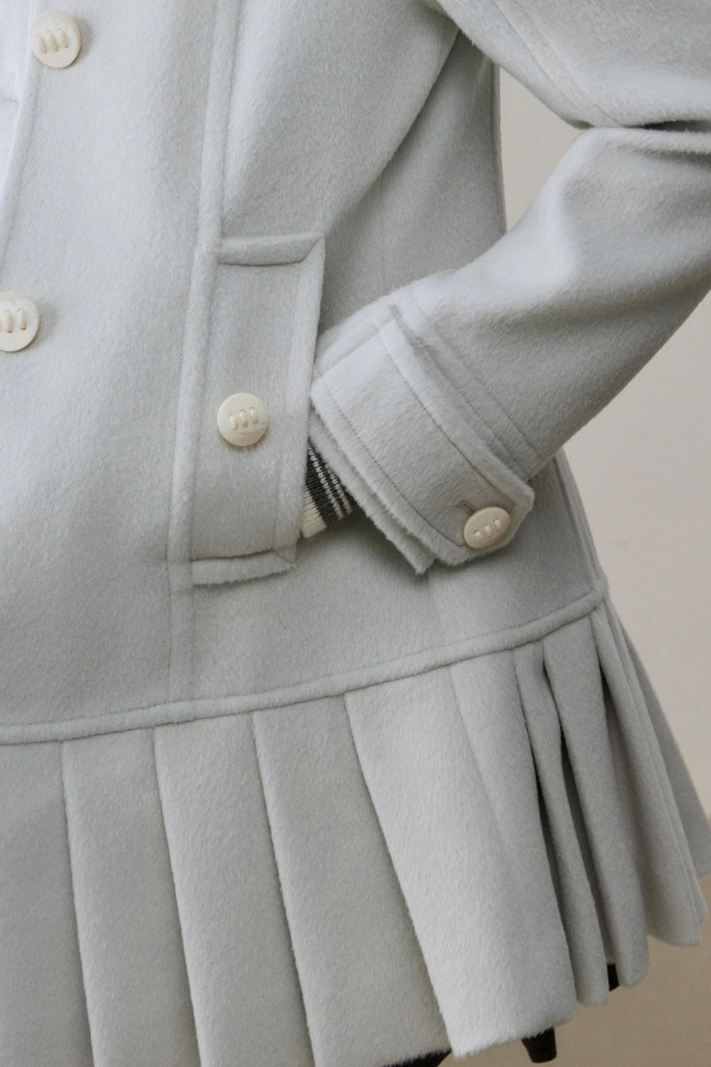 Winter Lapel Woolen Coat