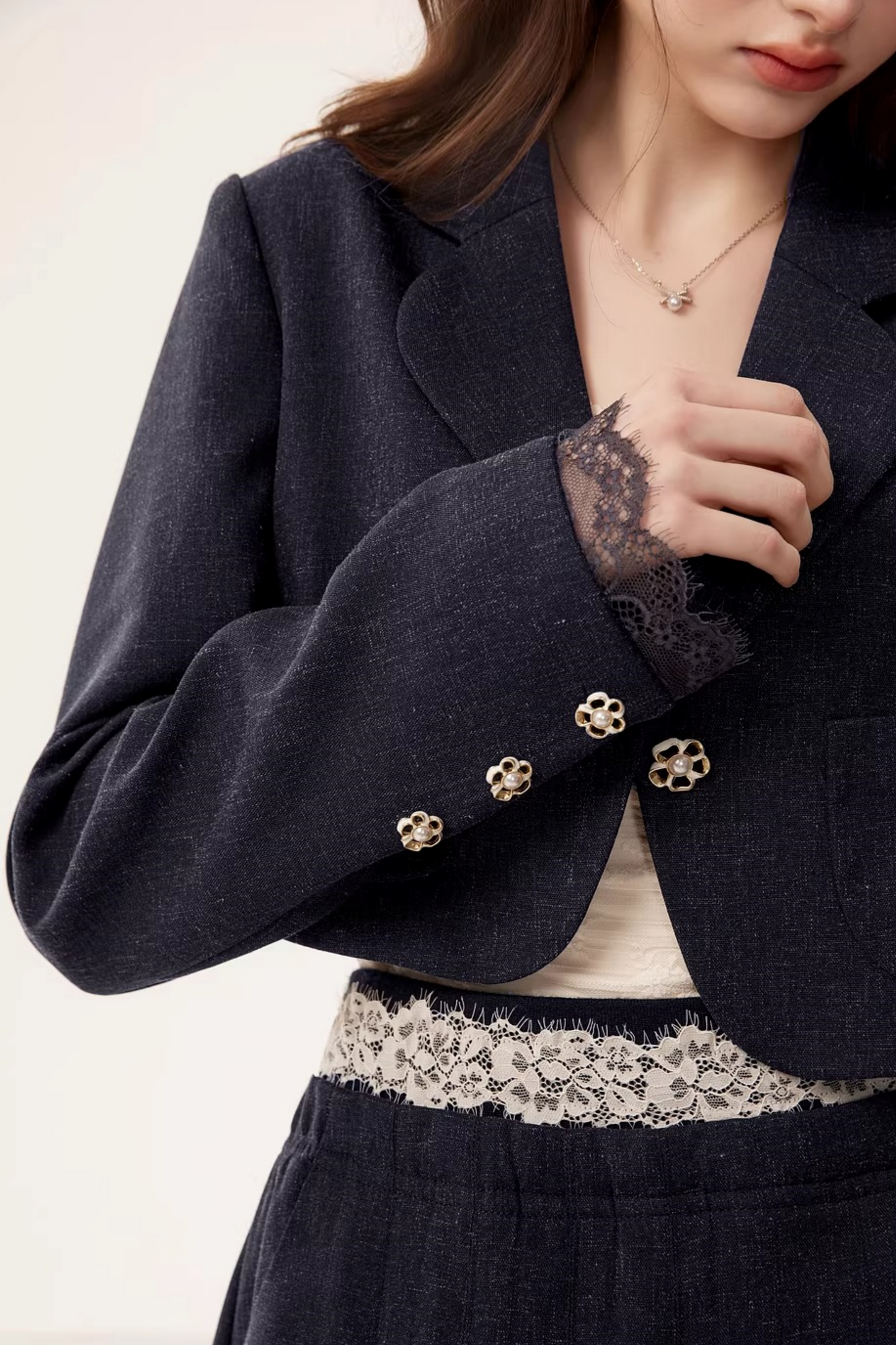 Ensemble Jupe et Blazer en Lin
