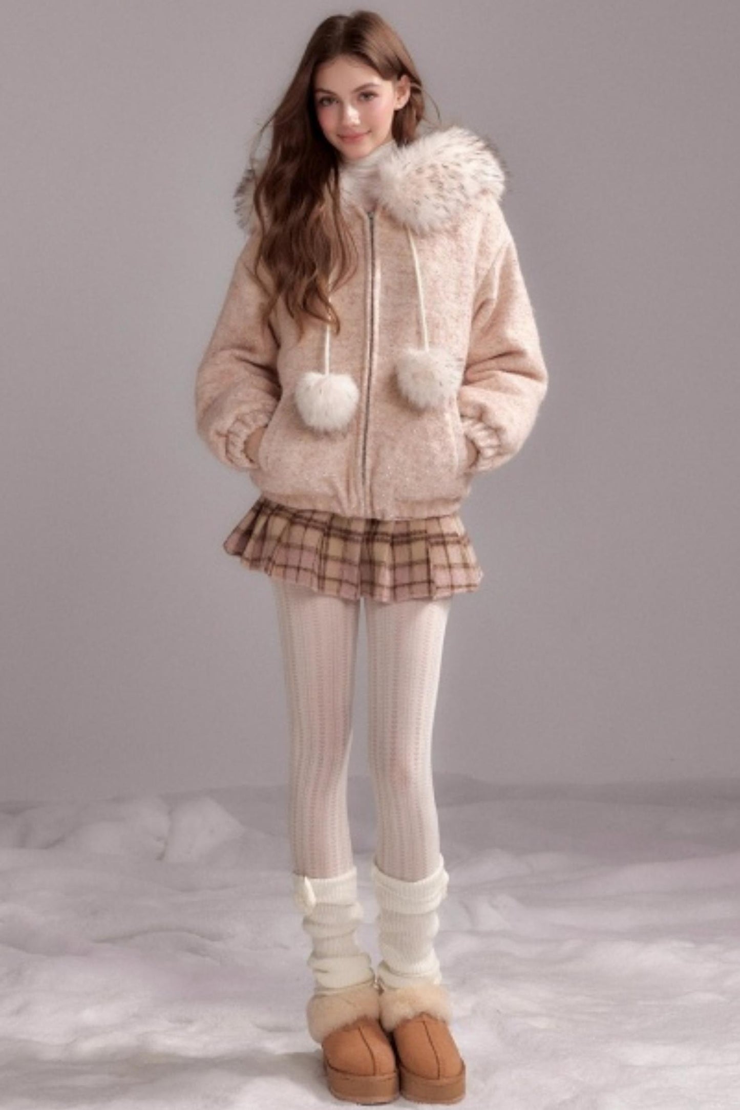 Dream Bree Pleated Short Skirt