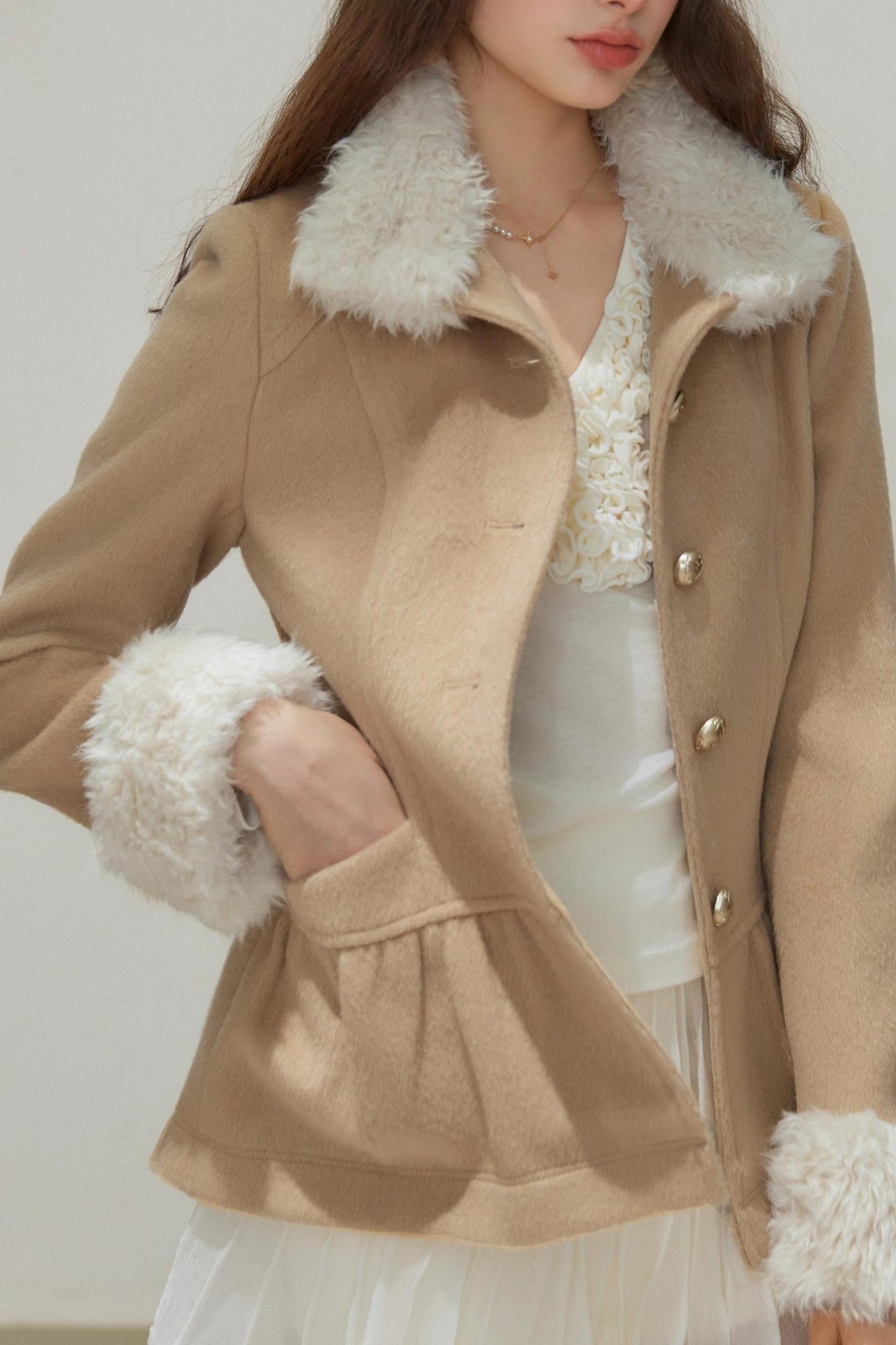 Patchwork Lambswool Jacket