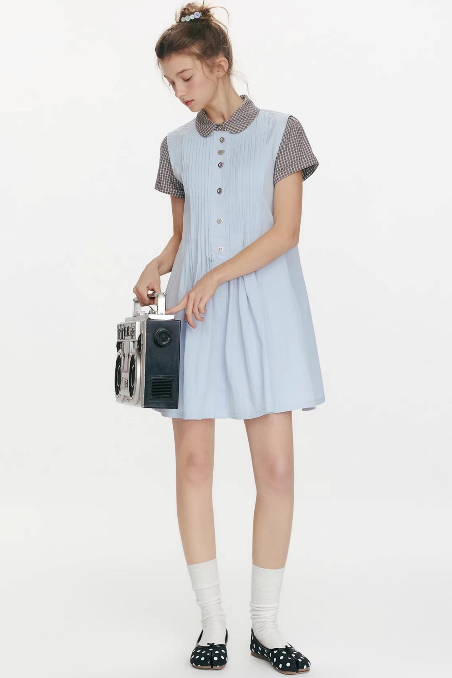Retro Rainfall Dress