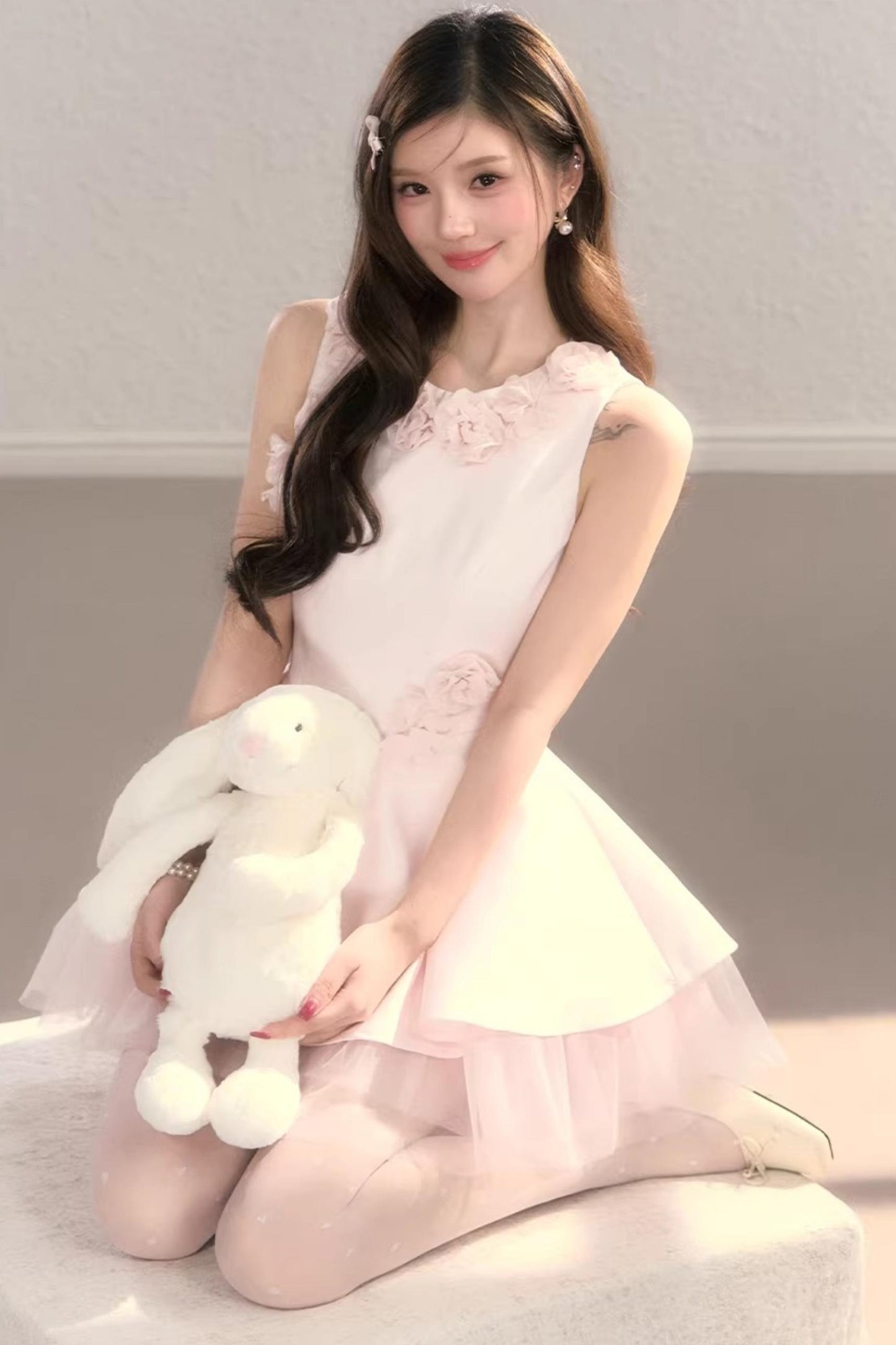 Off-Shoulder Bowknot Princess Dress