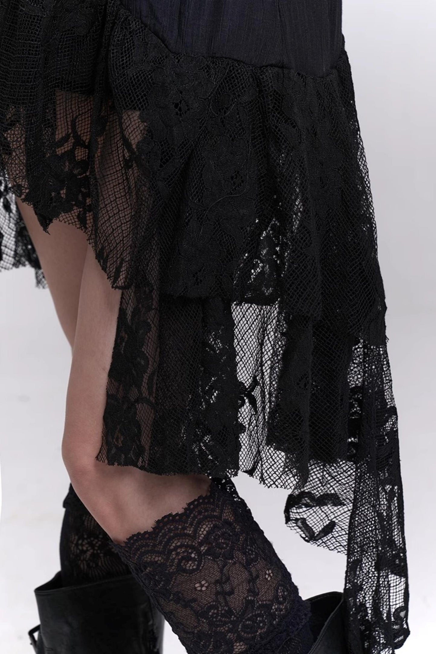 Summer Lace Halter Skirt