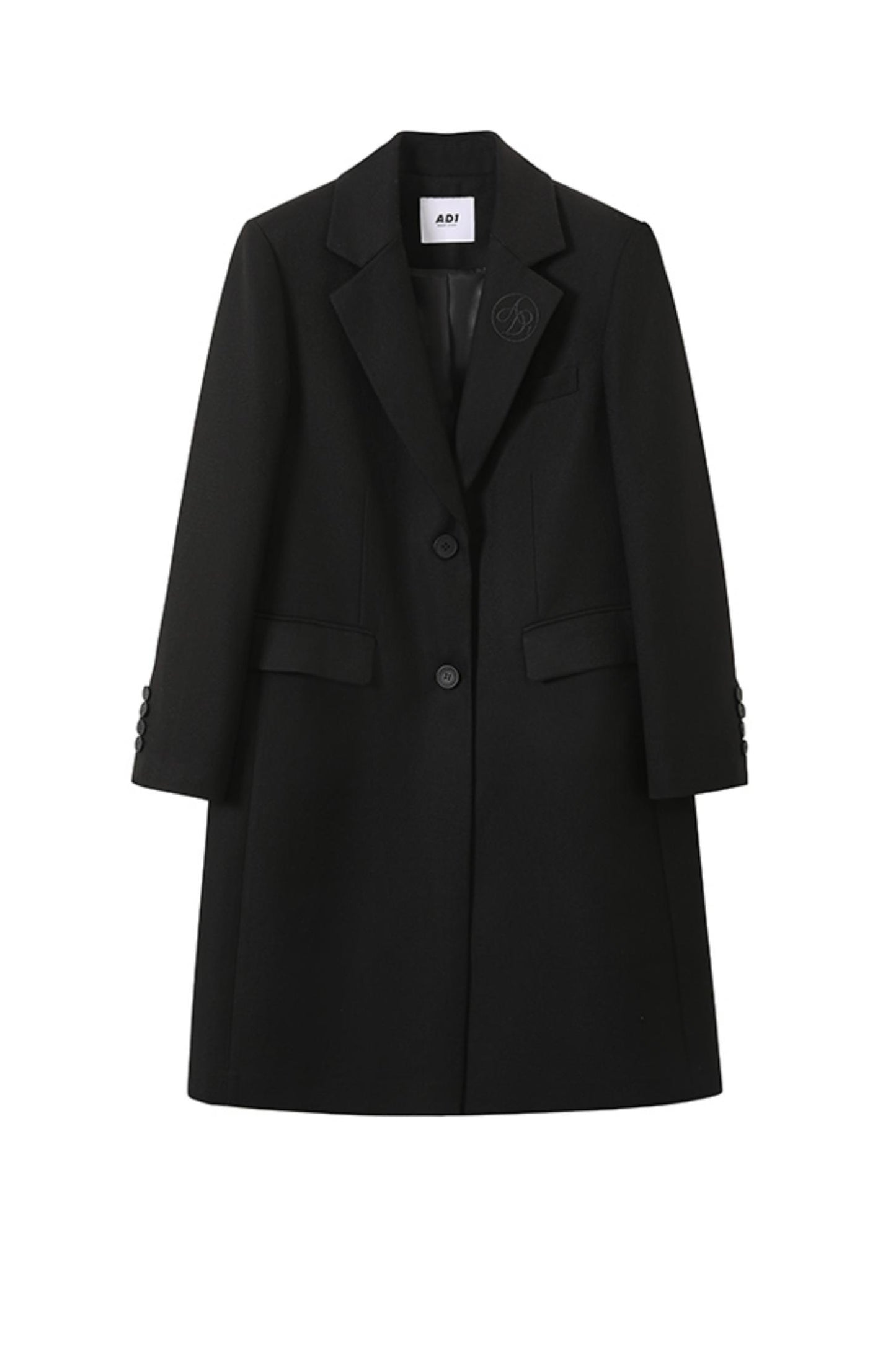 Manteau trench long d'automne à épaules