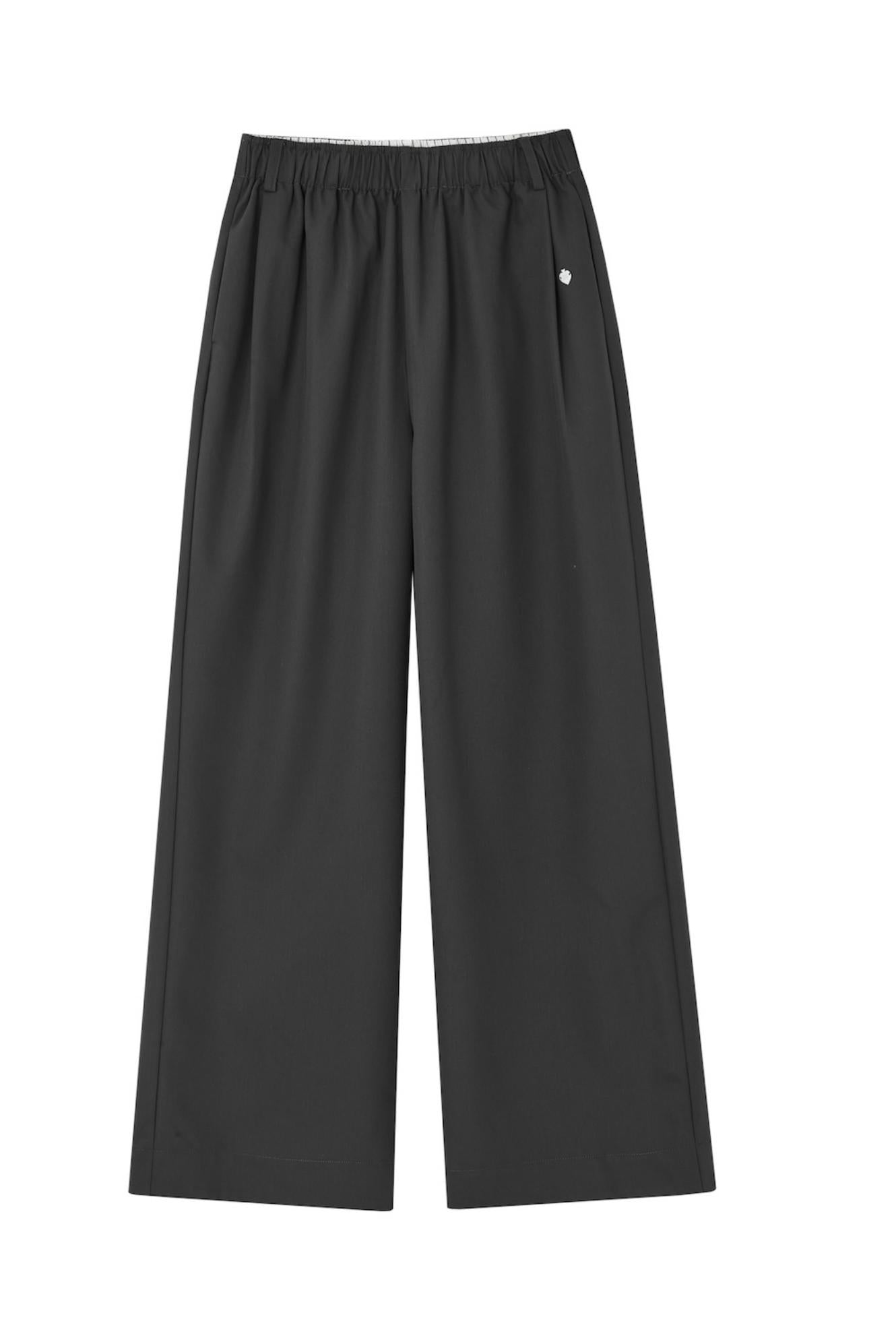 Airy Lace-Up Trousers
