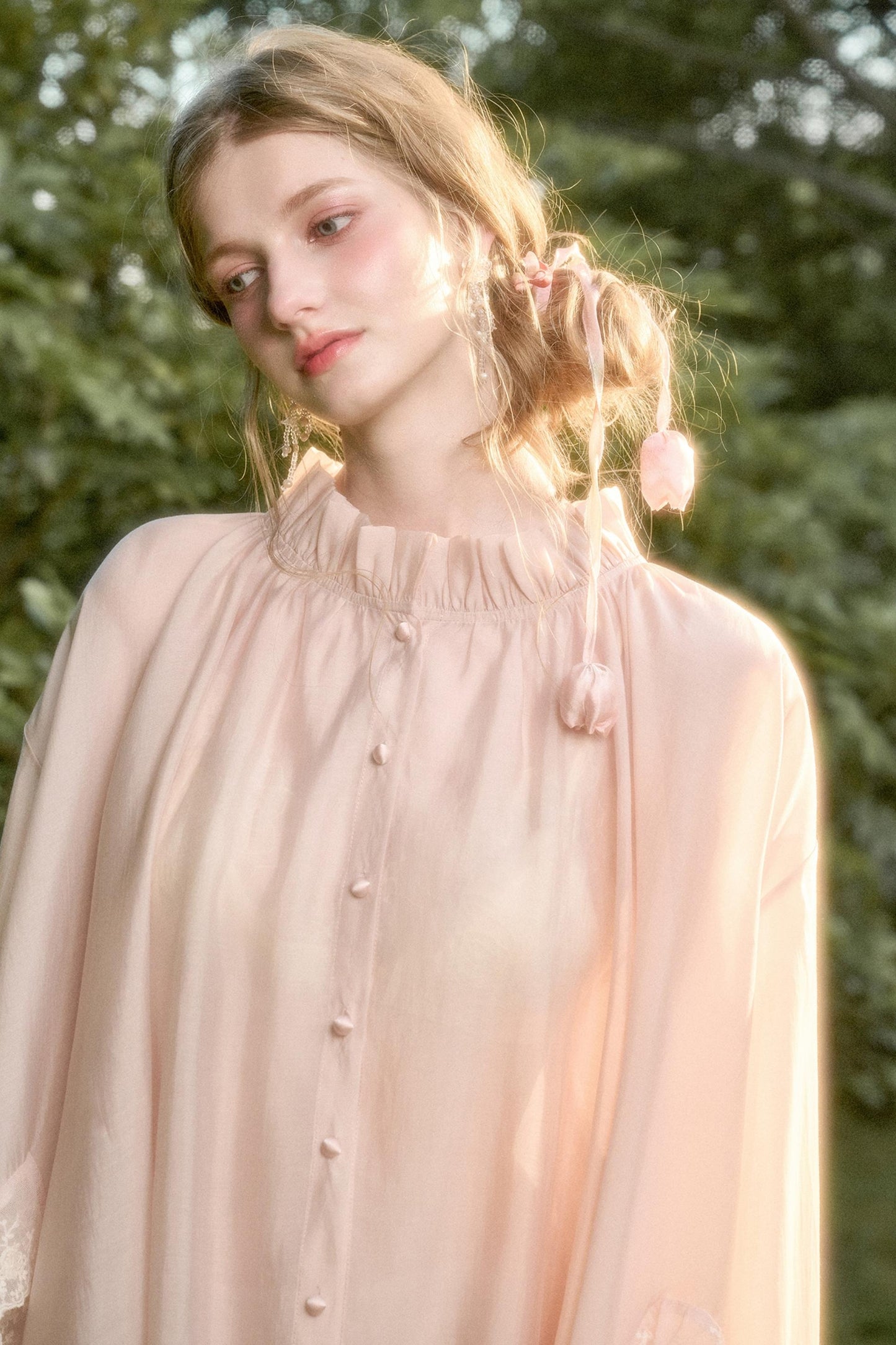 Galaxy Lace Shirt Jacket