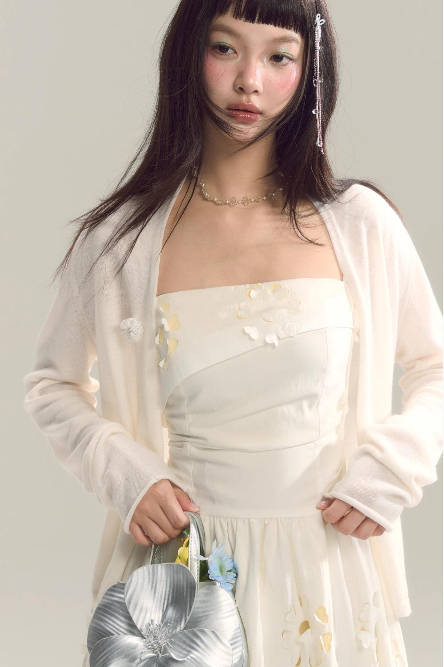 Coastal Floral Halter Dress