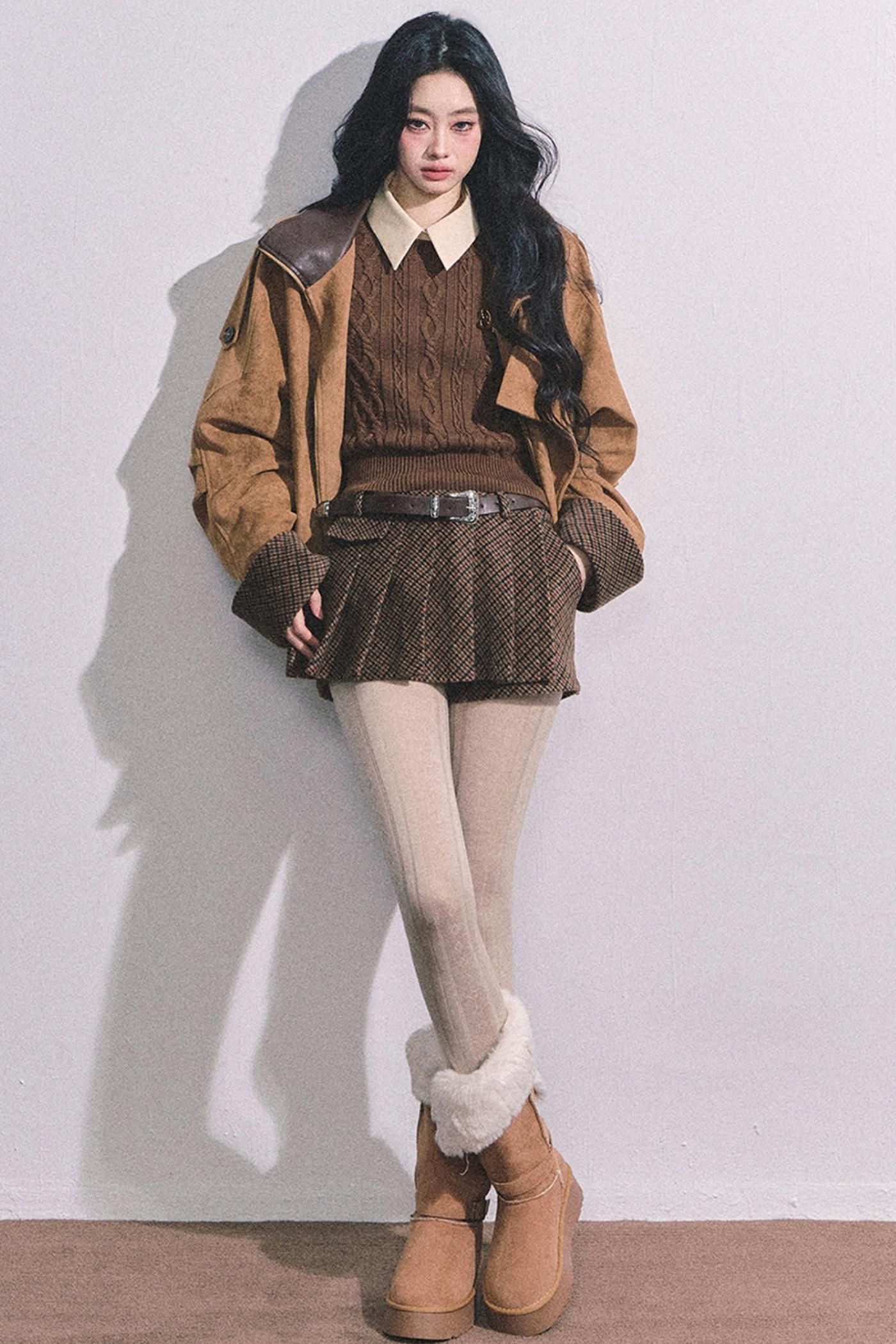 High Intelligence Knitted Top