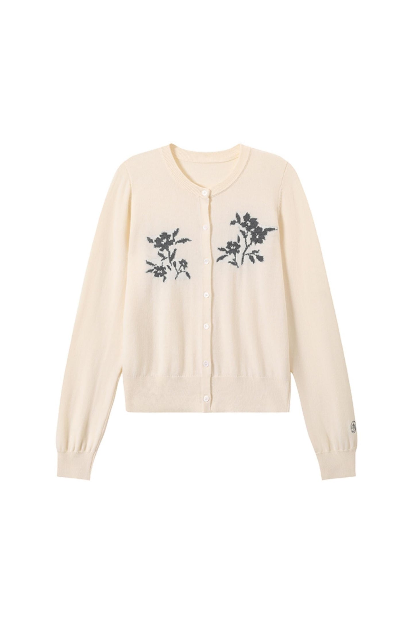 Cardigan en tricot lâche vintage