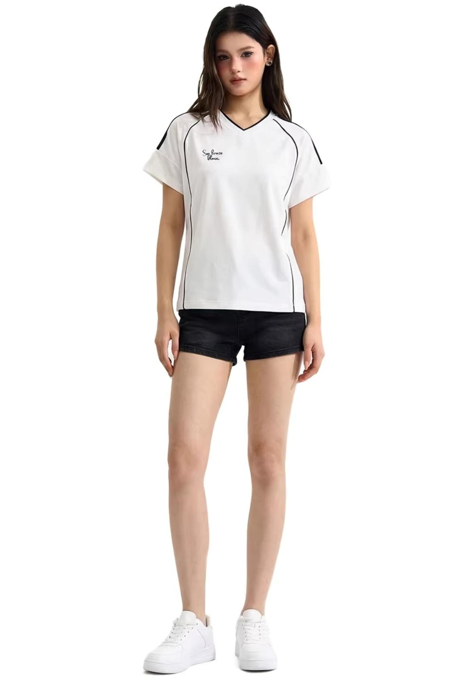 Haut de sport américain noir