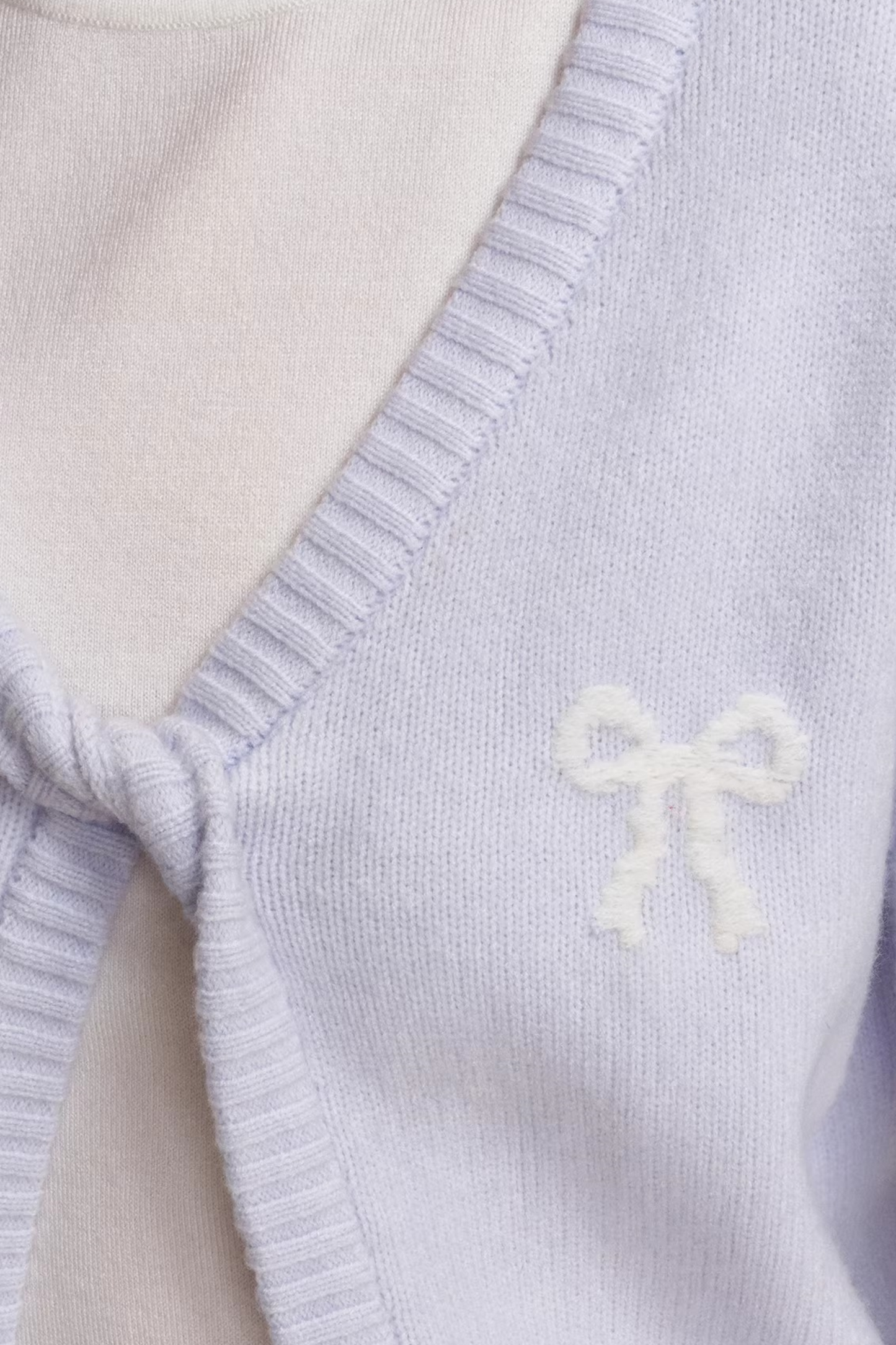 Hand-Embroidered Wool Cardigan