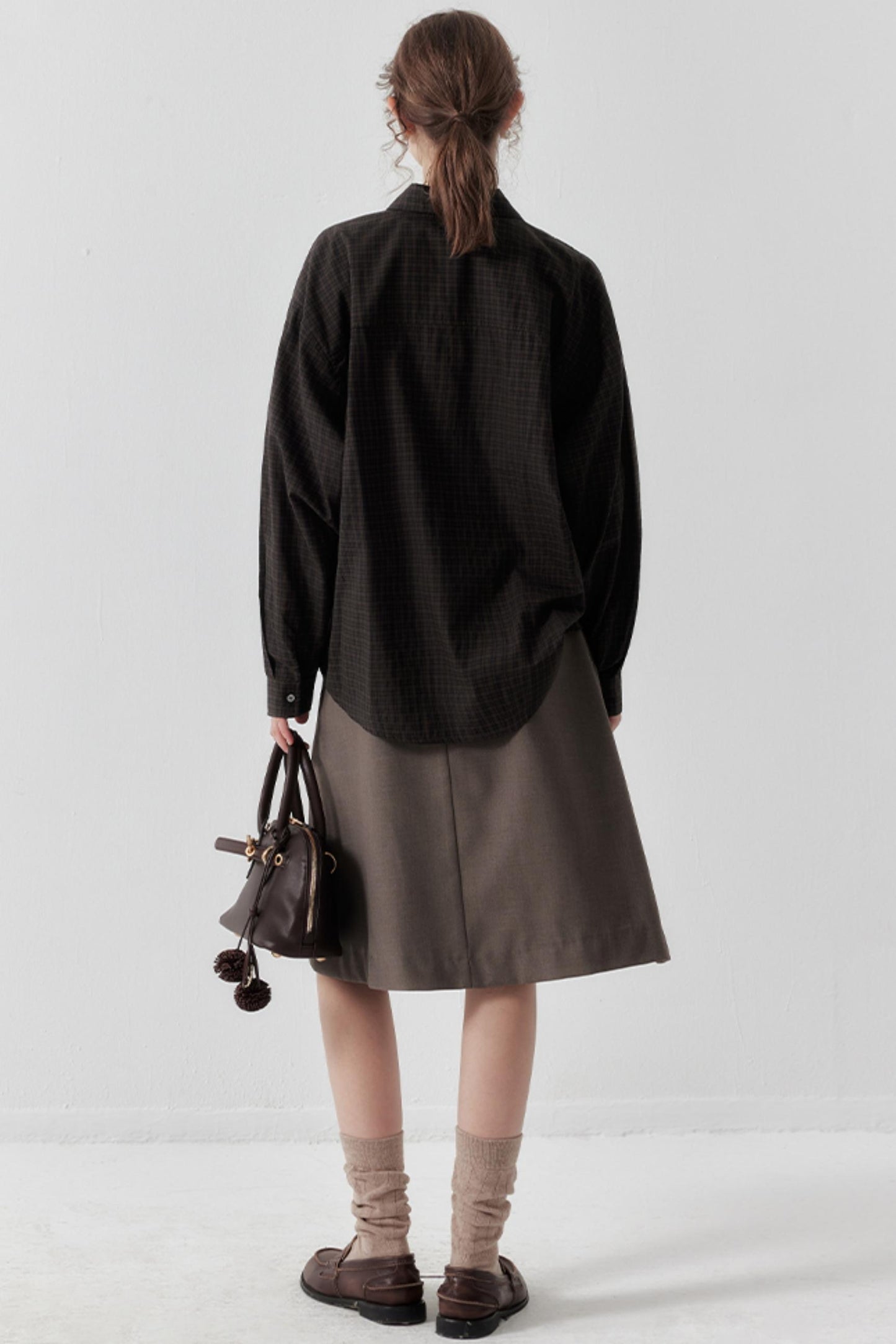 Summer Pleated High-Waisted Skirt