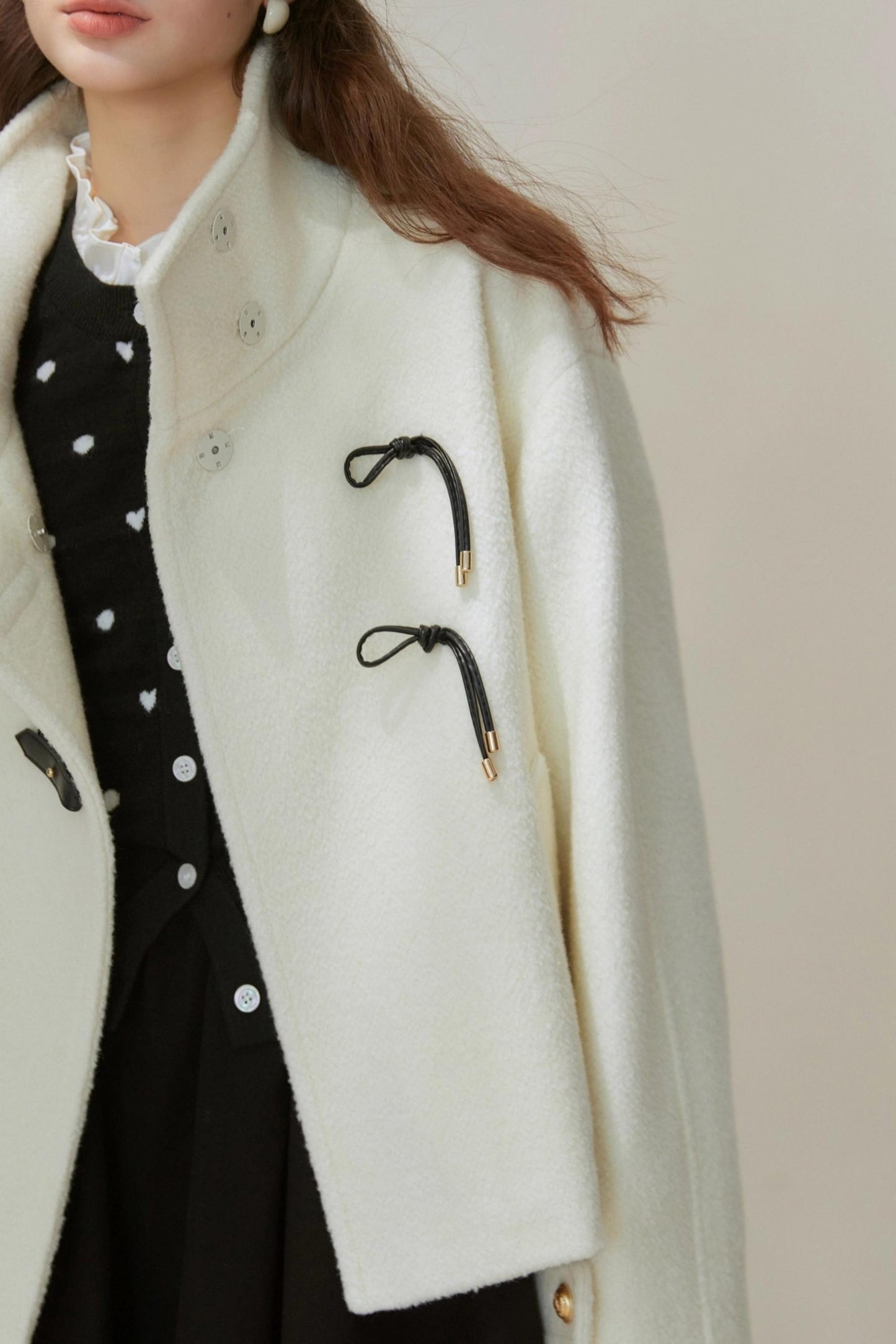 Winter Wool Cocoon Jacket