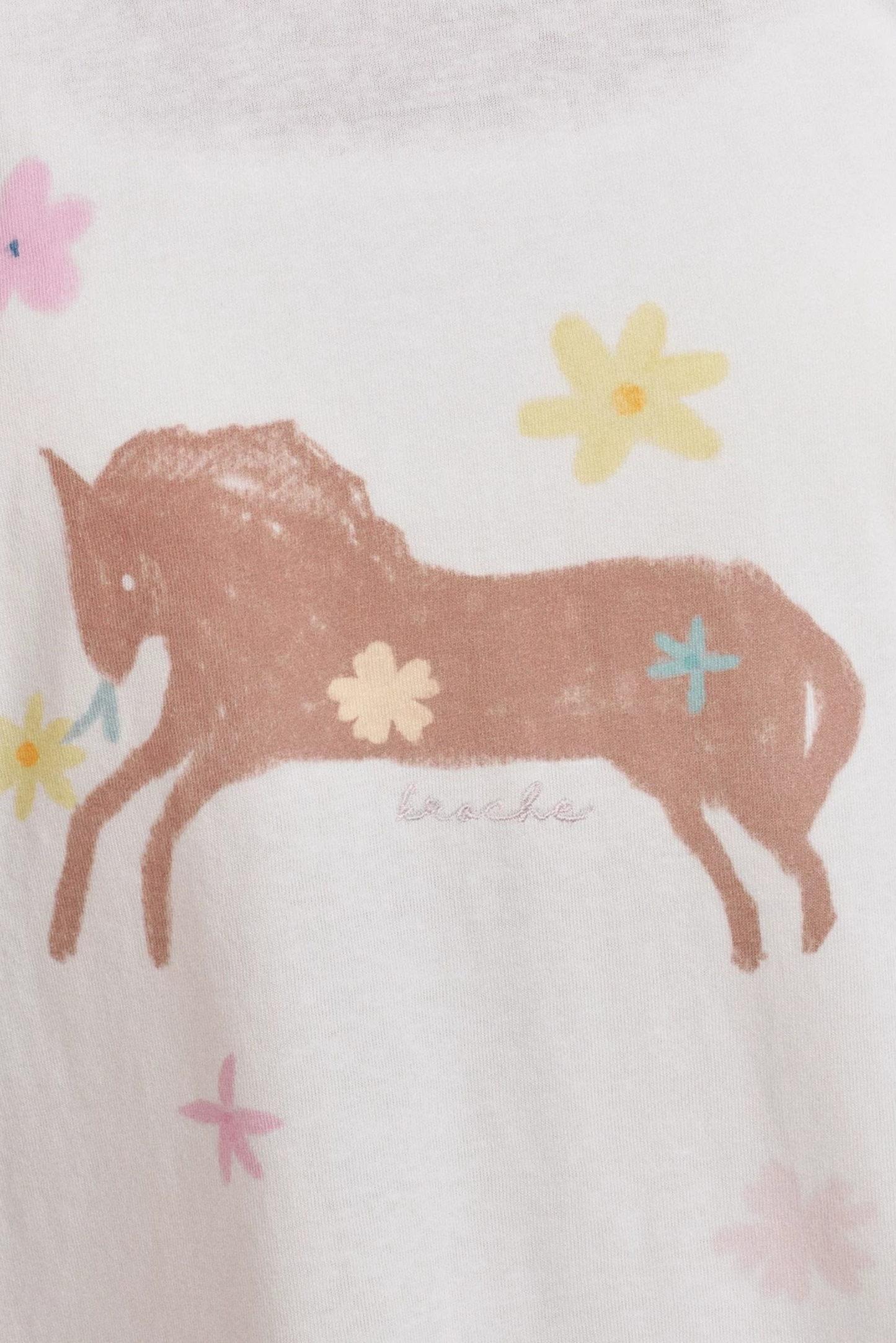 Hand-Painted Floral Cloud Blouse