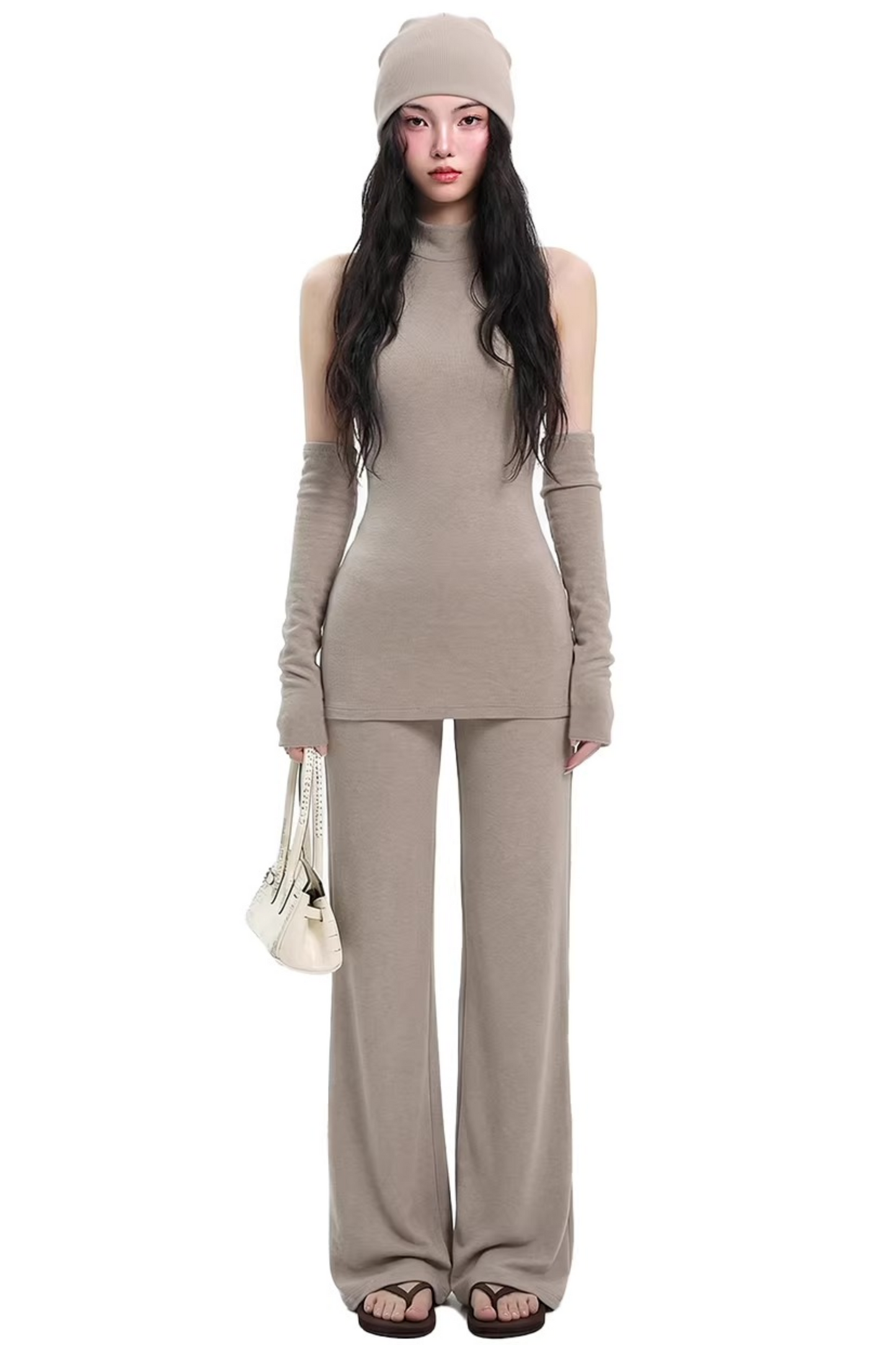 Spicy Off-Shoulder Top Pants Set-Up