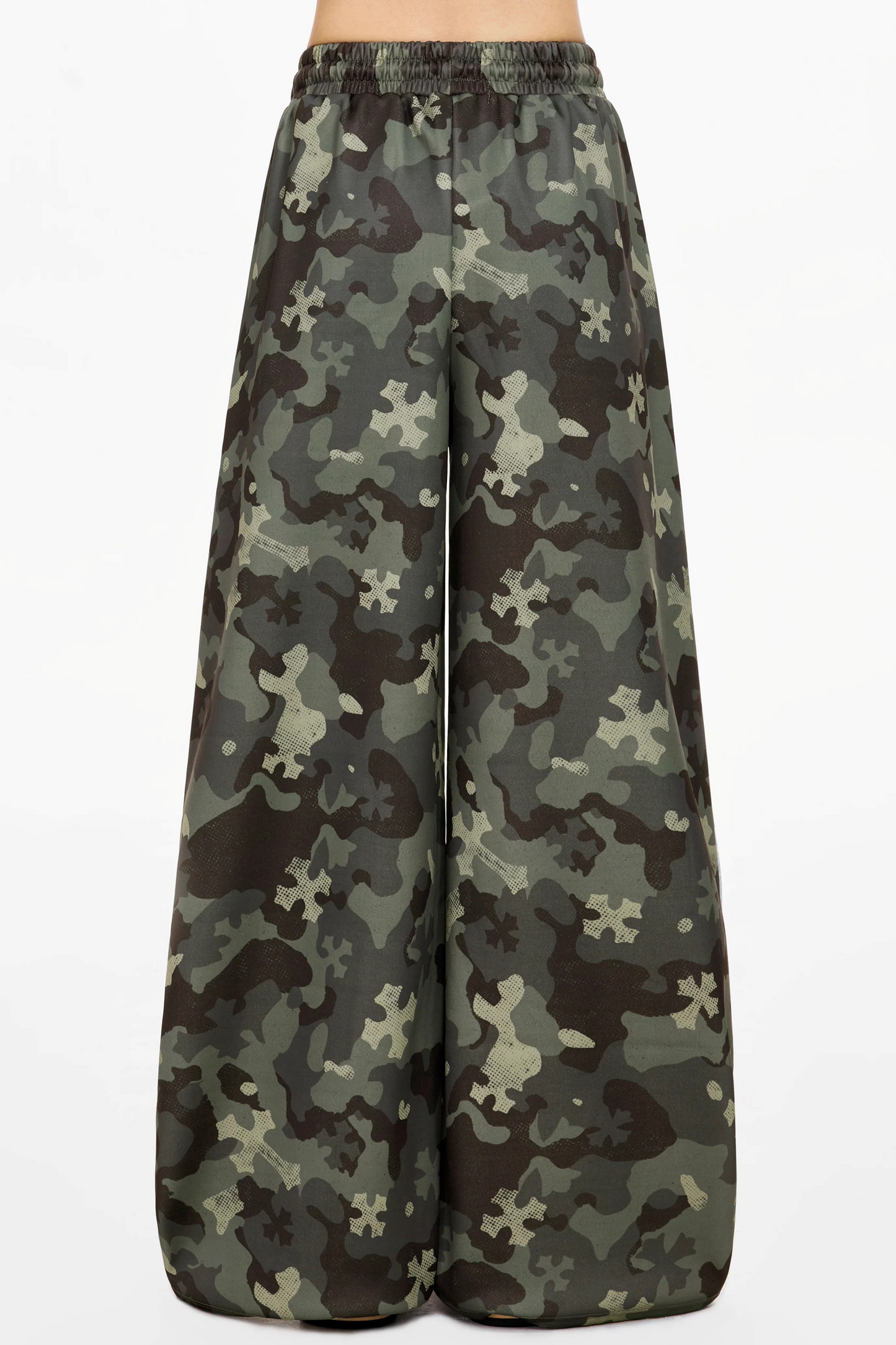Retro Camouflage Fleece Sweatpants