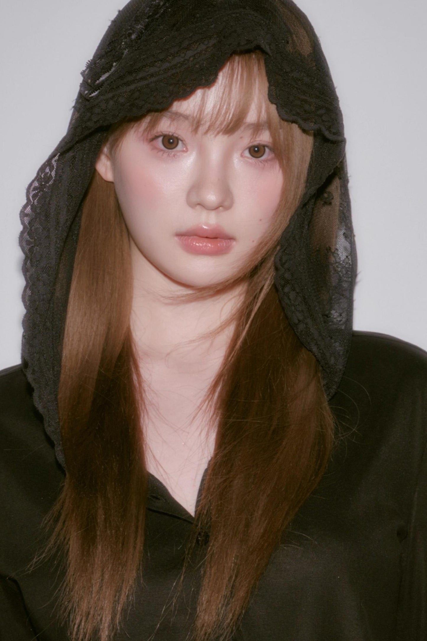 Lace Bow Loose Lyocell Top