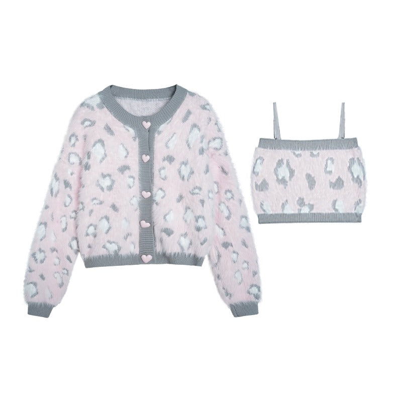 표범 연인 2 피스 세트