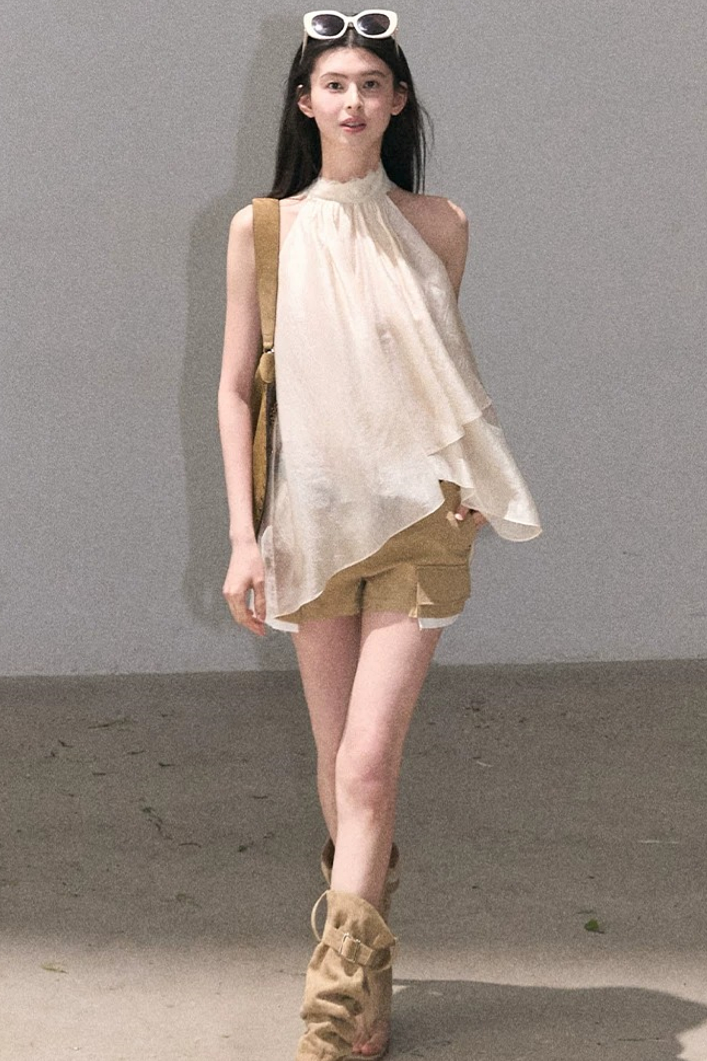 Gilet in pizzo dolce sole