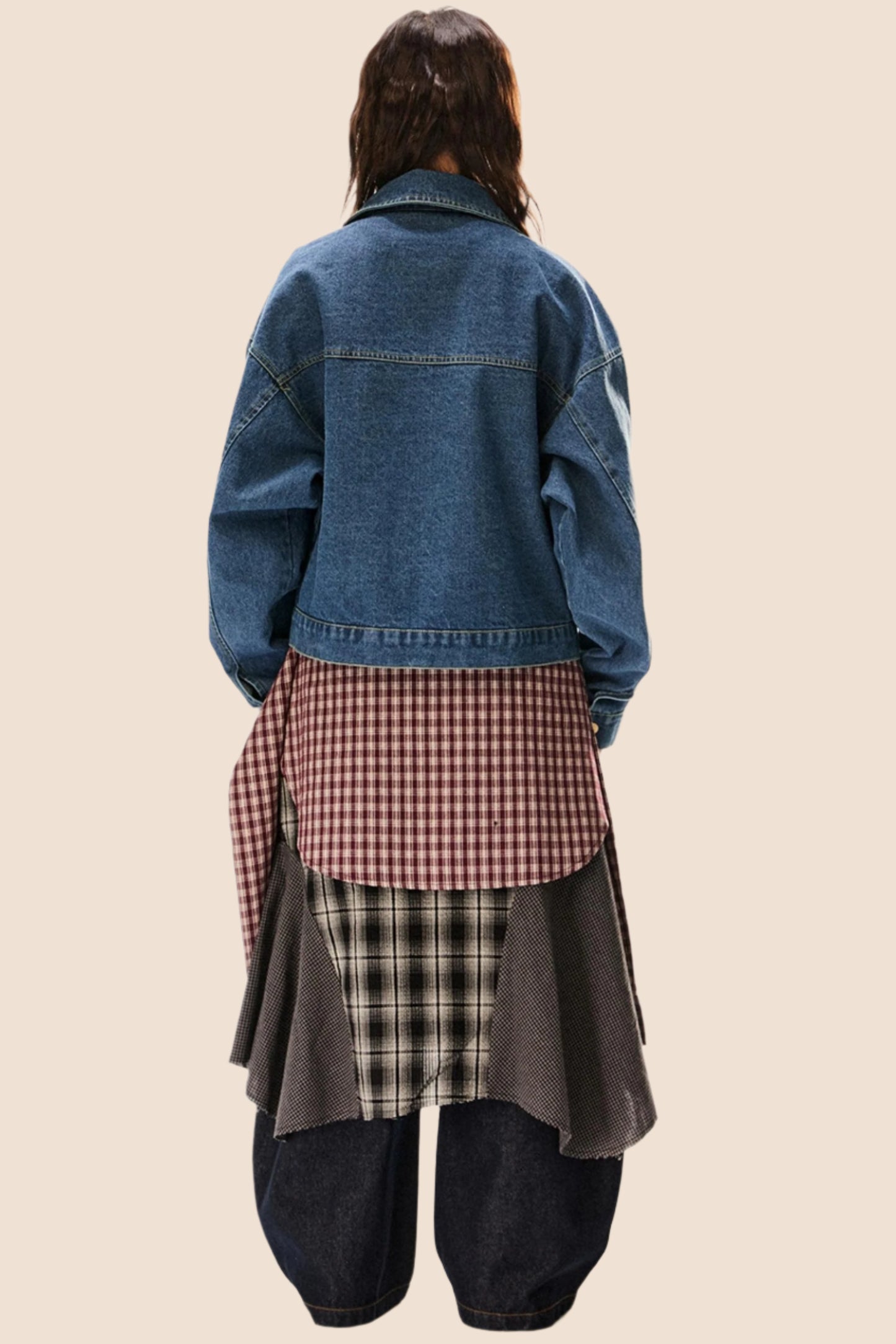 Veste à silhouette ample de la rue principale