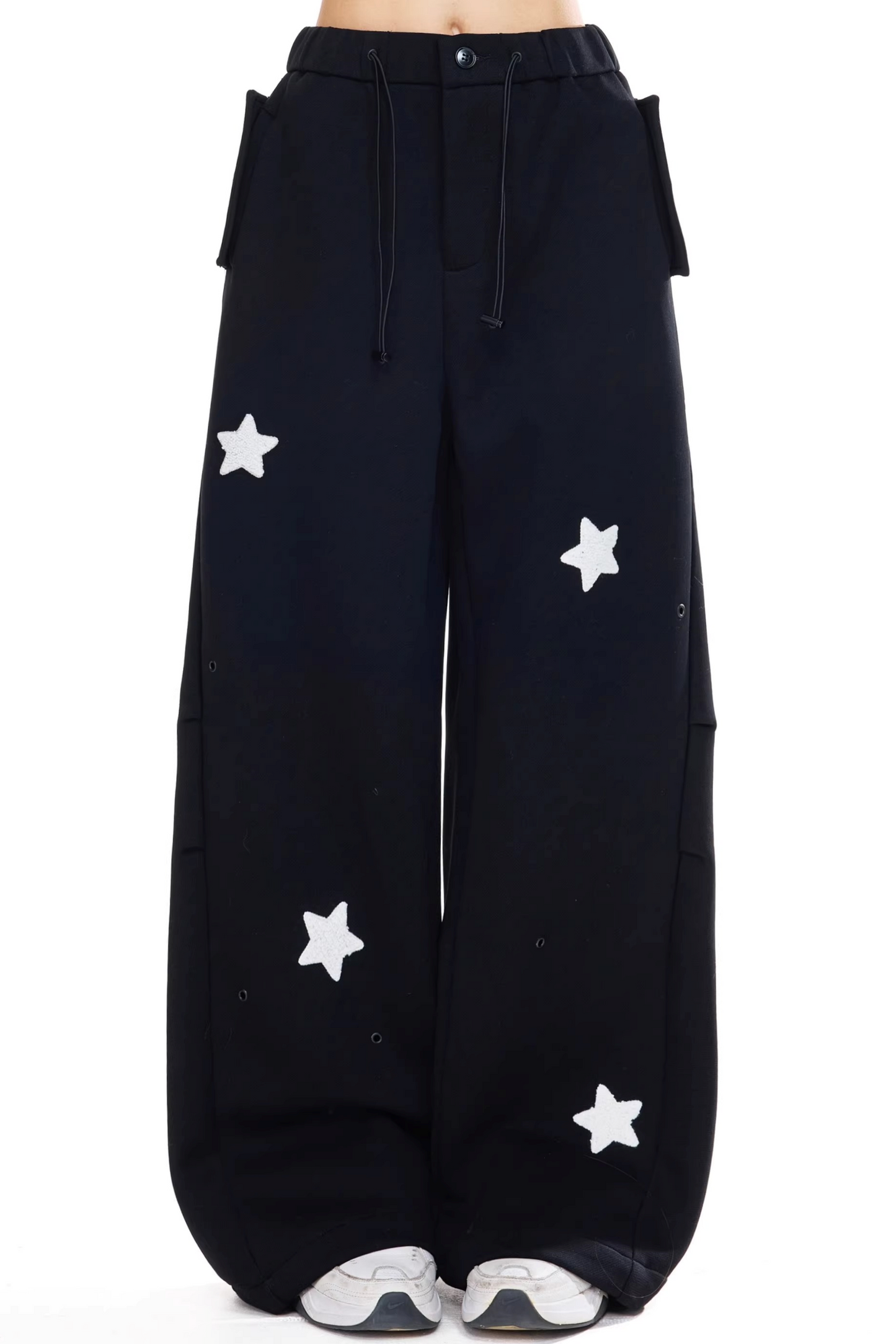 American Retro Wide-Leg Pants