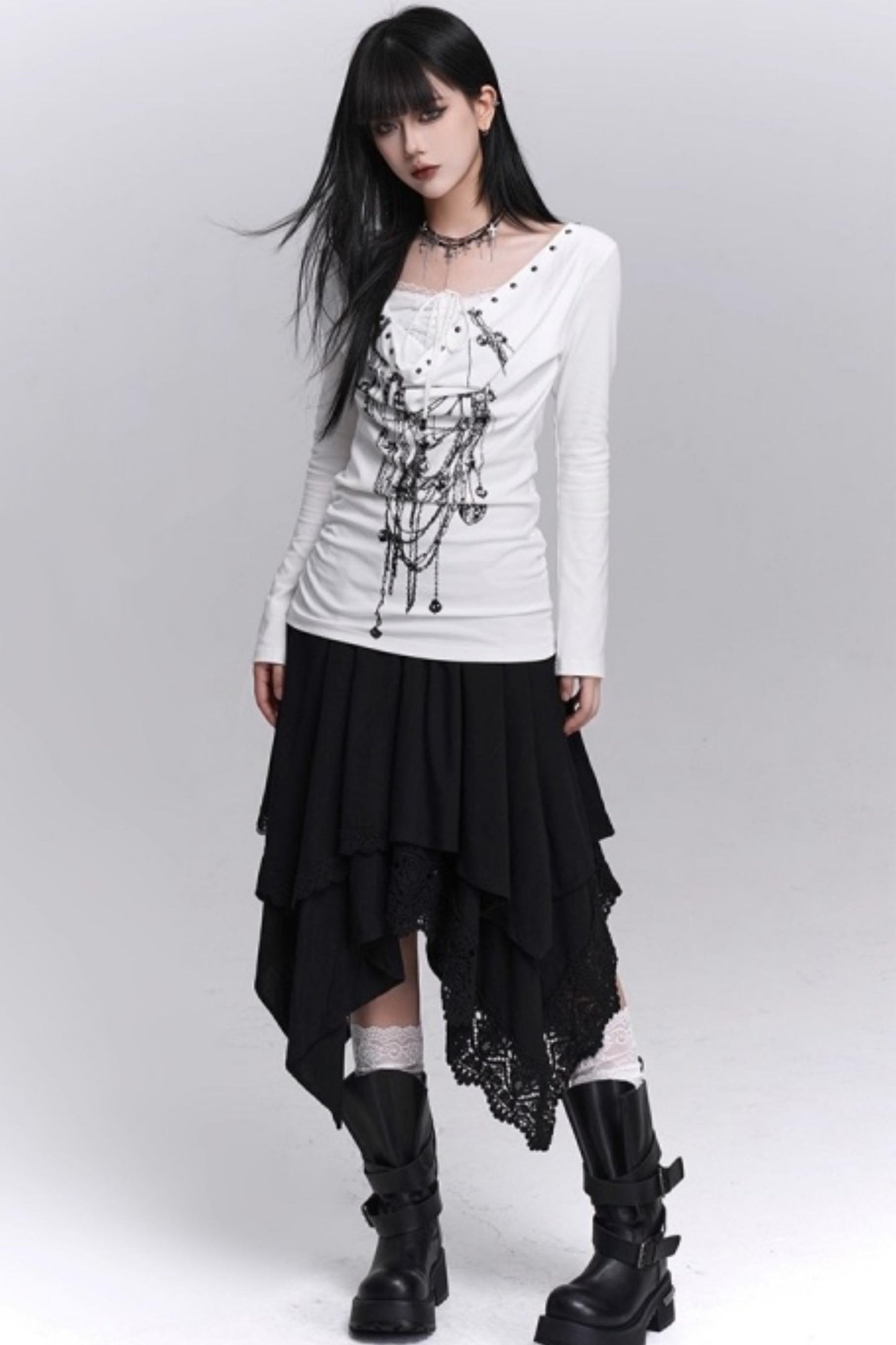 American Fake Two-Piece T-shirt