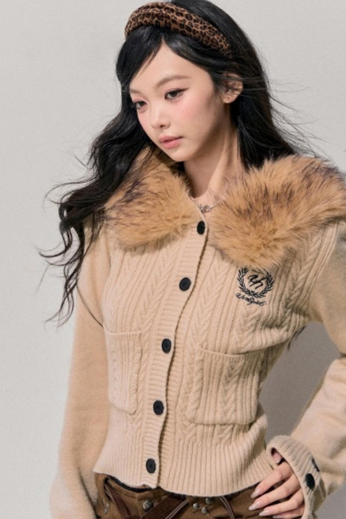 Silent Snowfall Knitted Cardigan