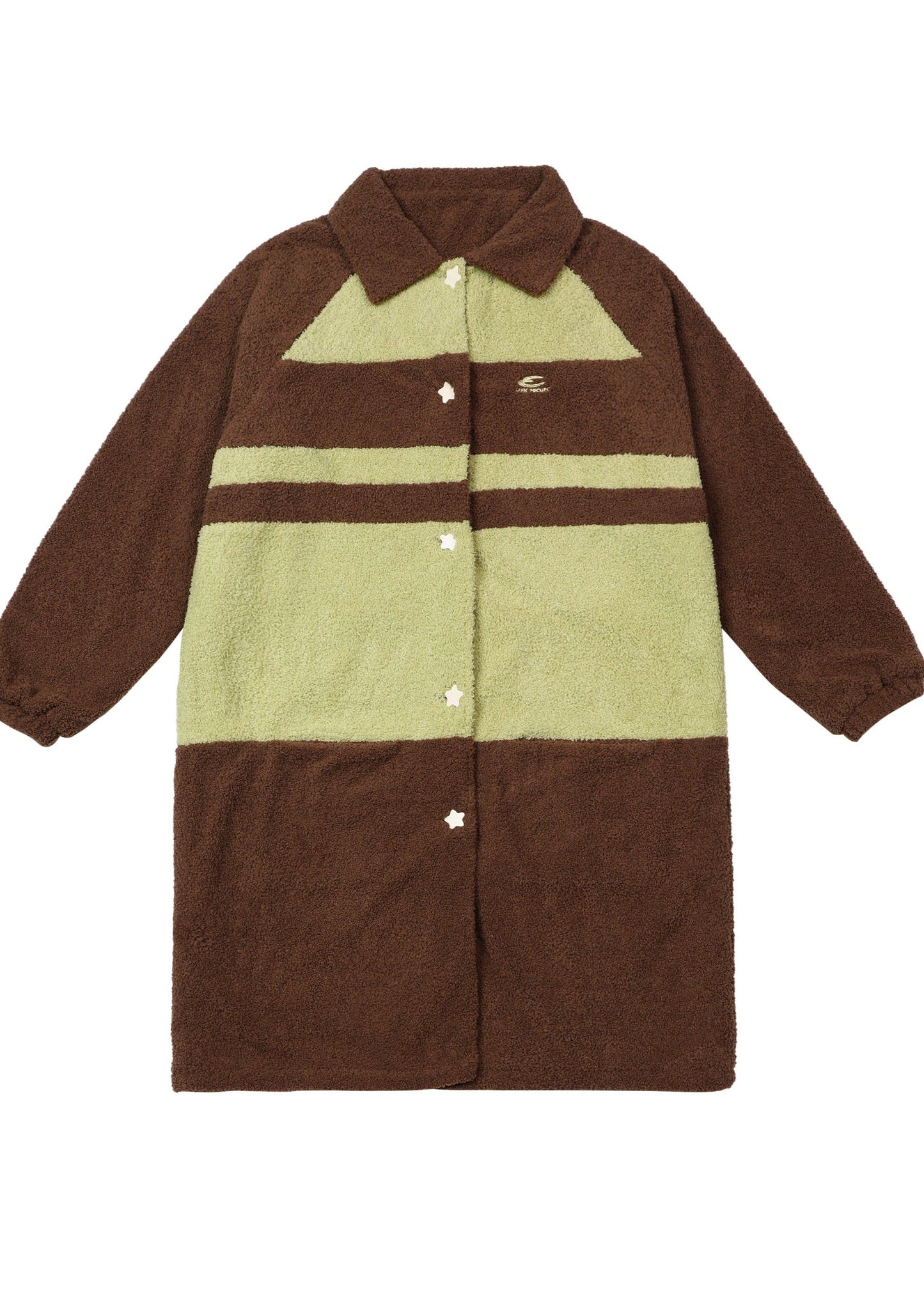 Sweater loose long pajamas coat