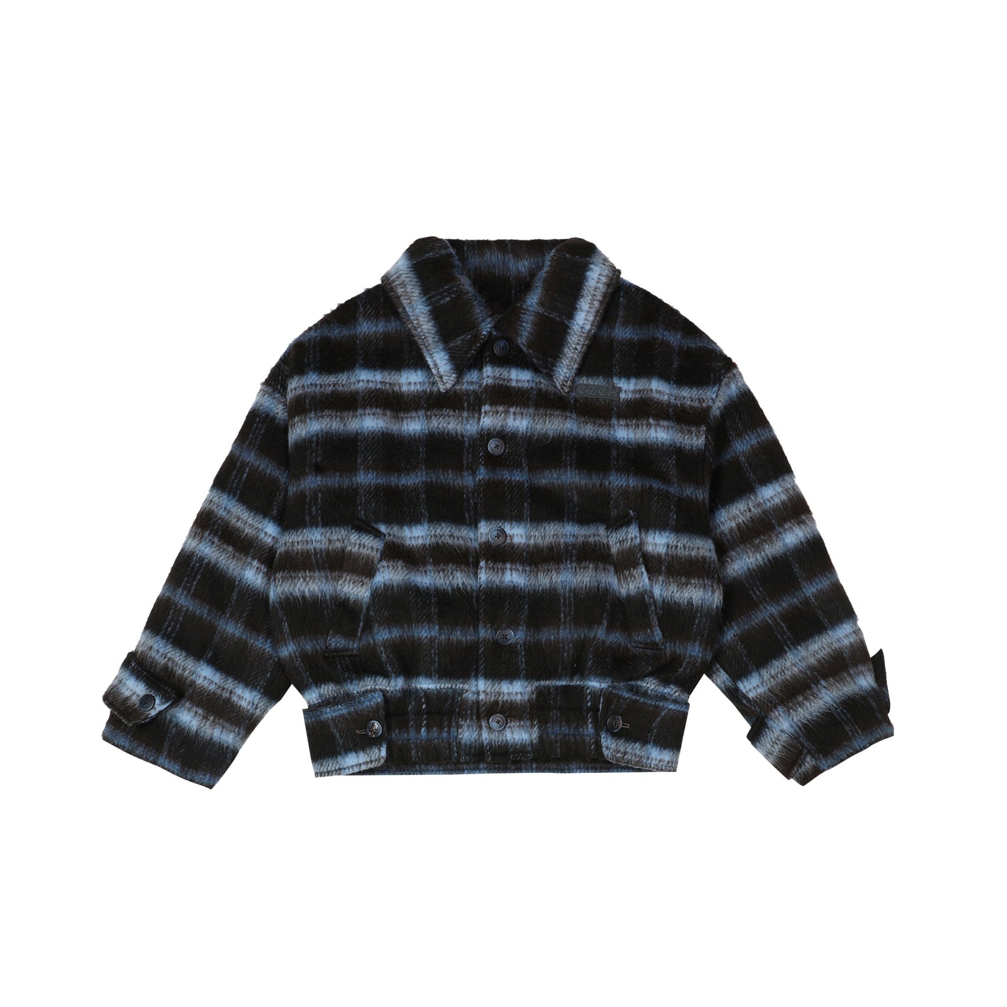 American retro thick woolen coat