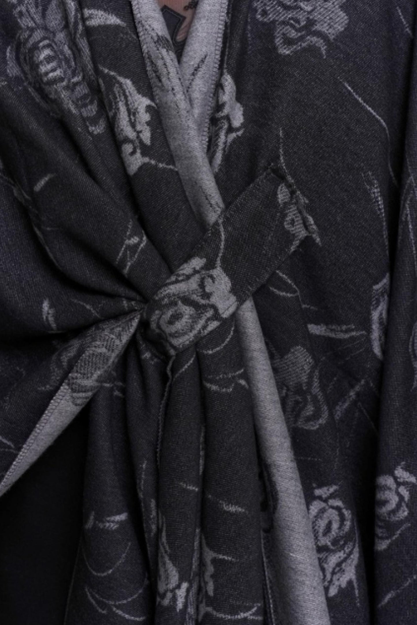 Ghost Girl Scarf Cape Shawl