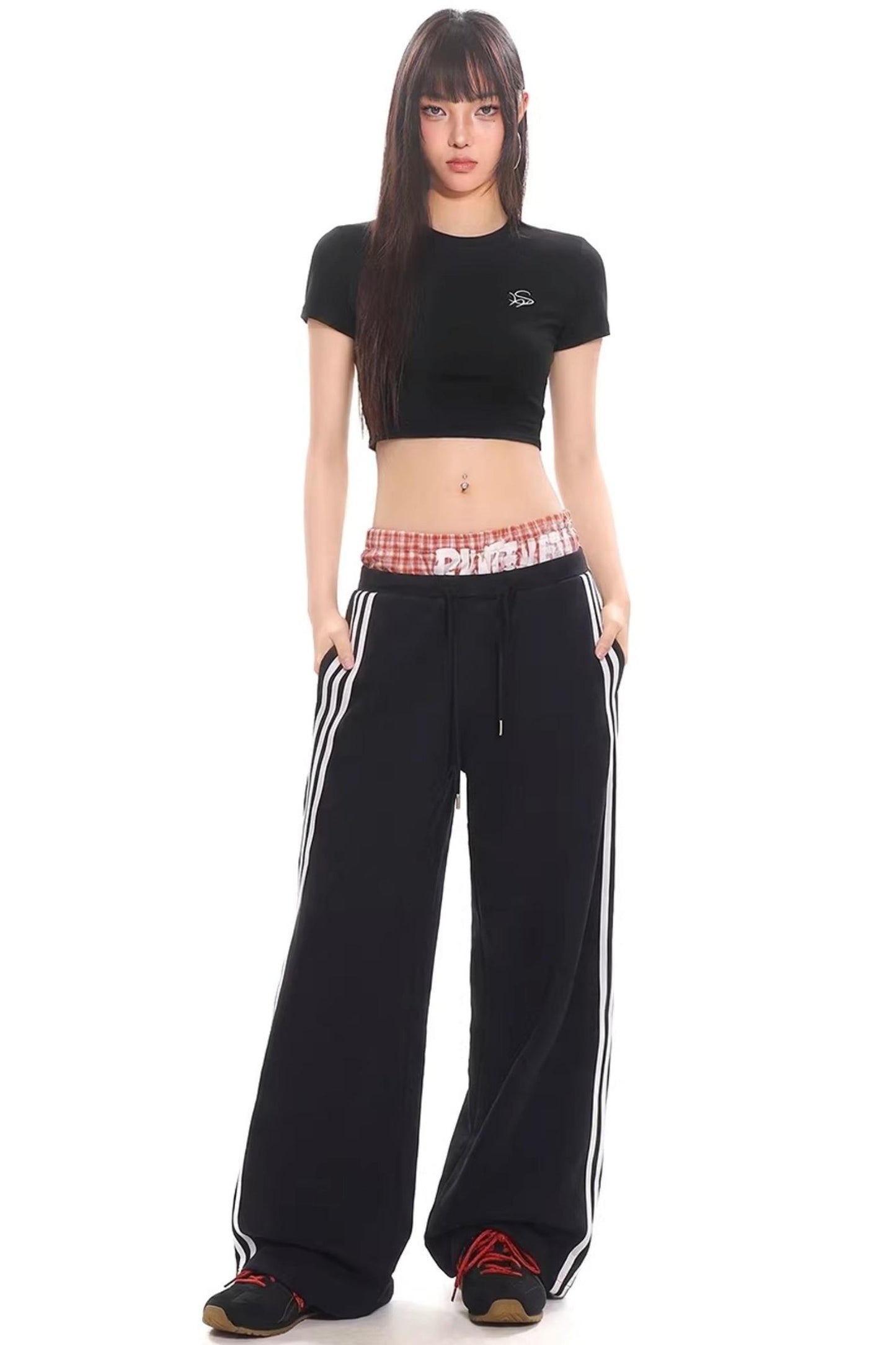 Black Slim-Fit Summer Top