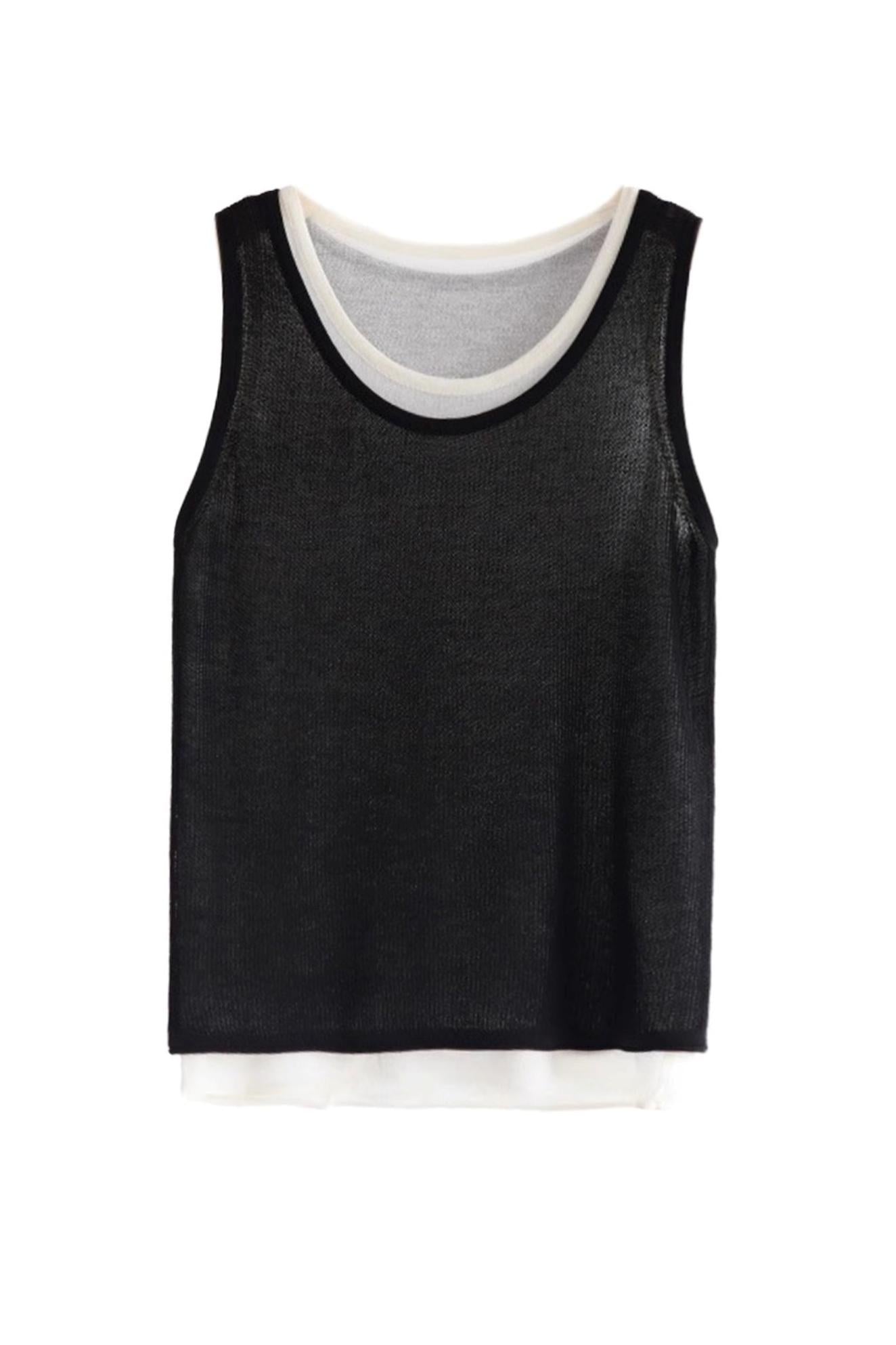 Colorblock Lightweight Tank Top
