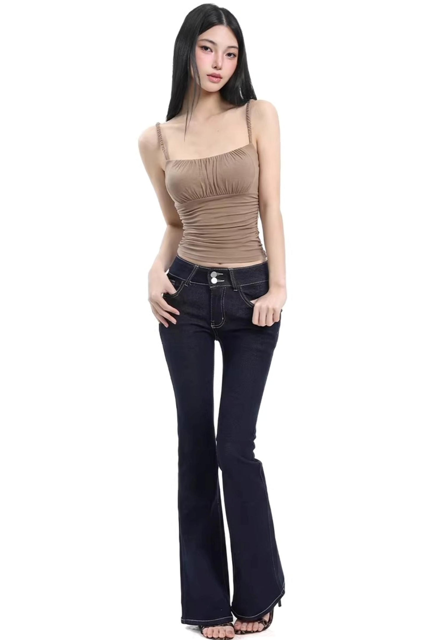 Sexy Backless Slim Top