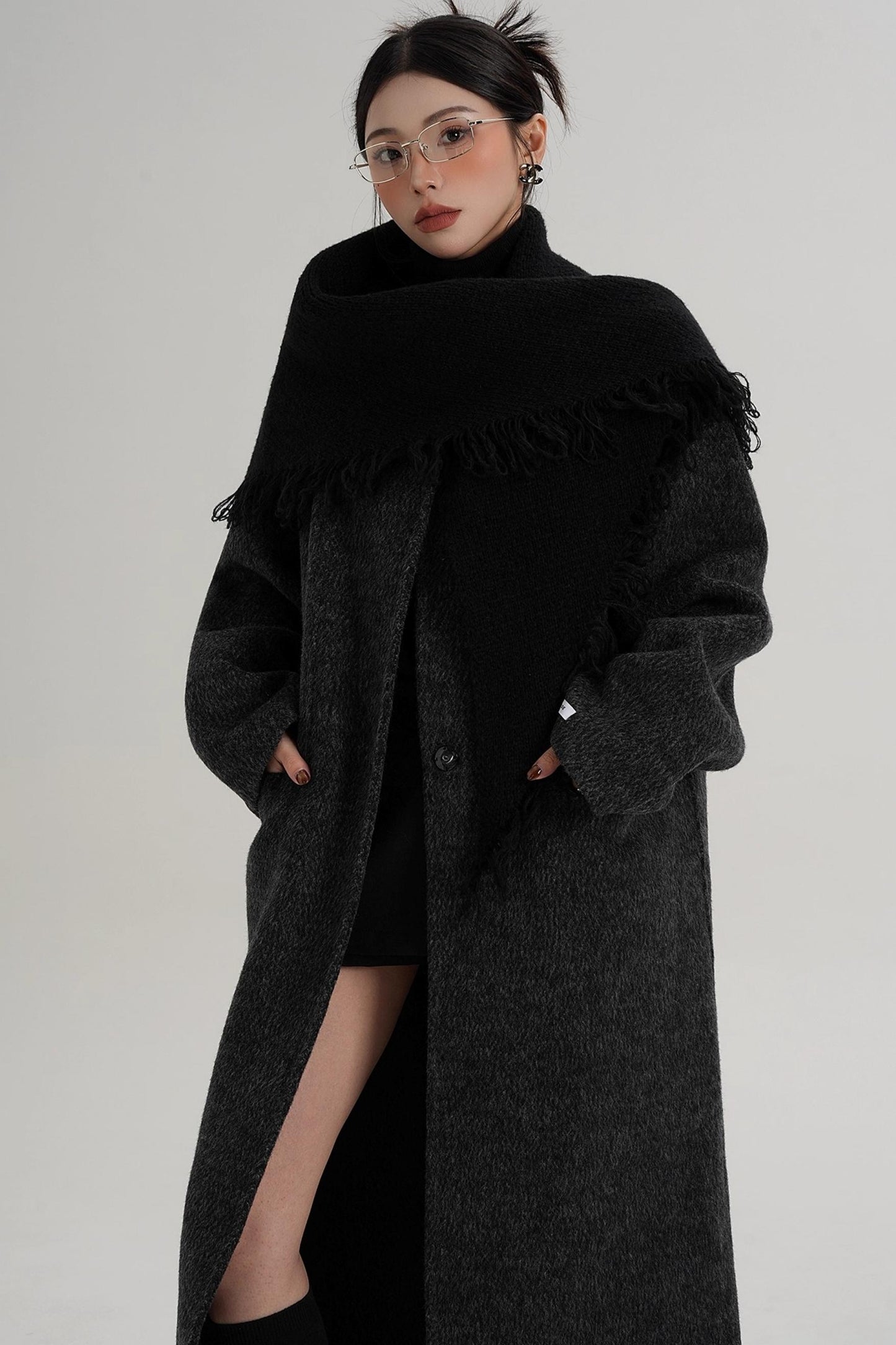 Elegant Double-Sided Woolen Coat